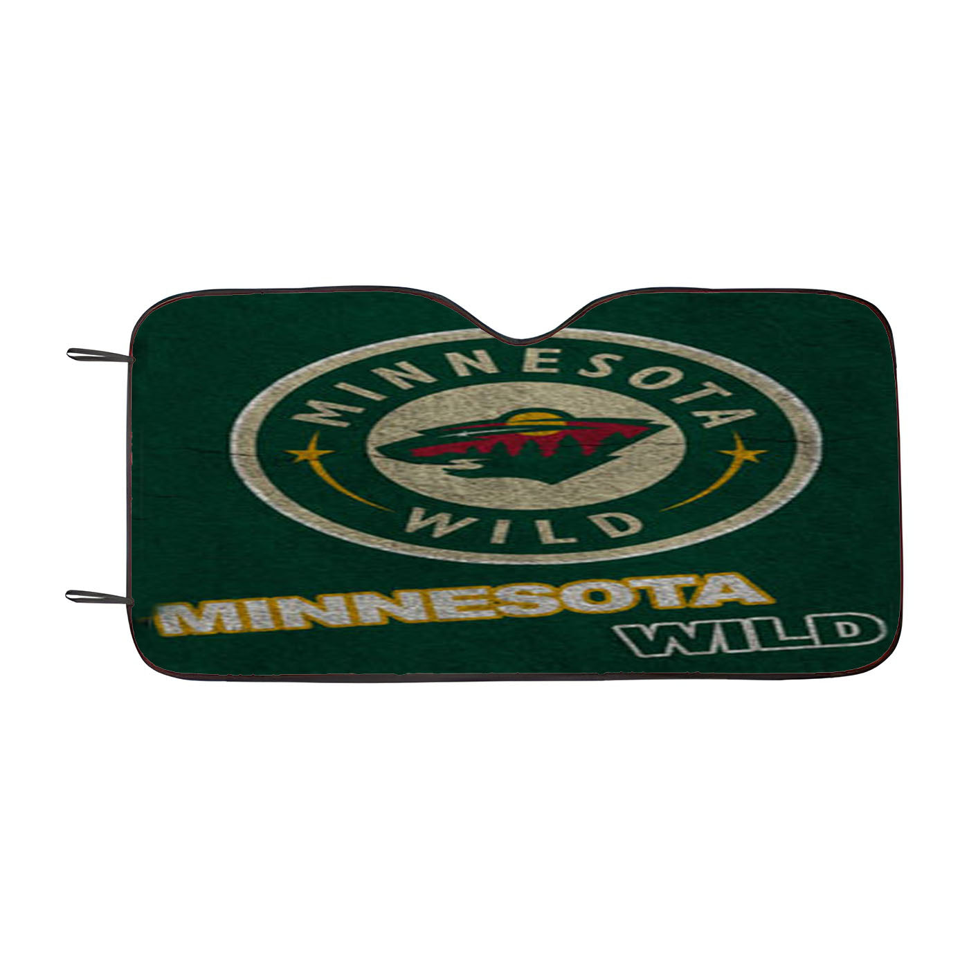 Minnesota Wild Green Car Auto Sun Shade Windshield Cover