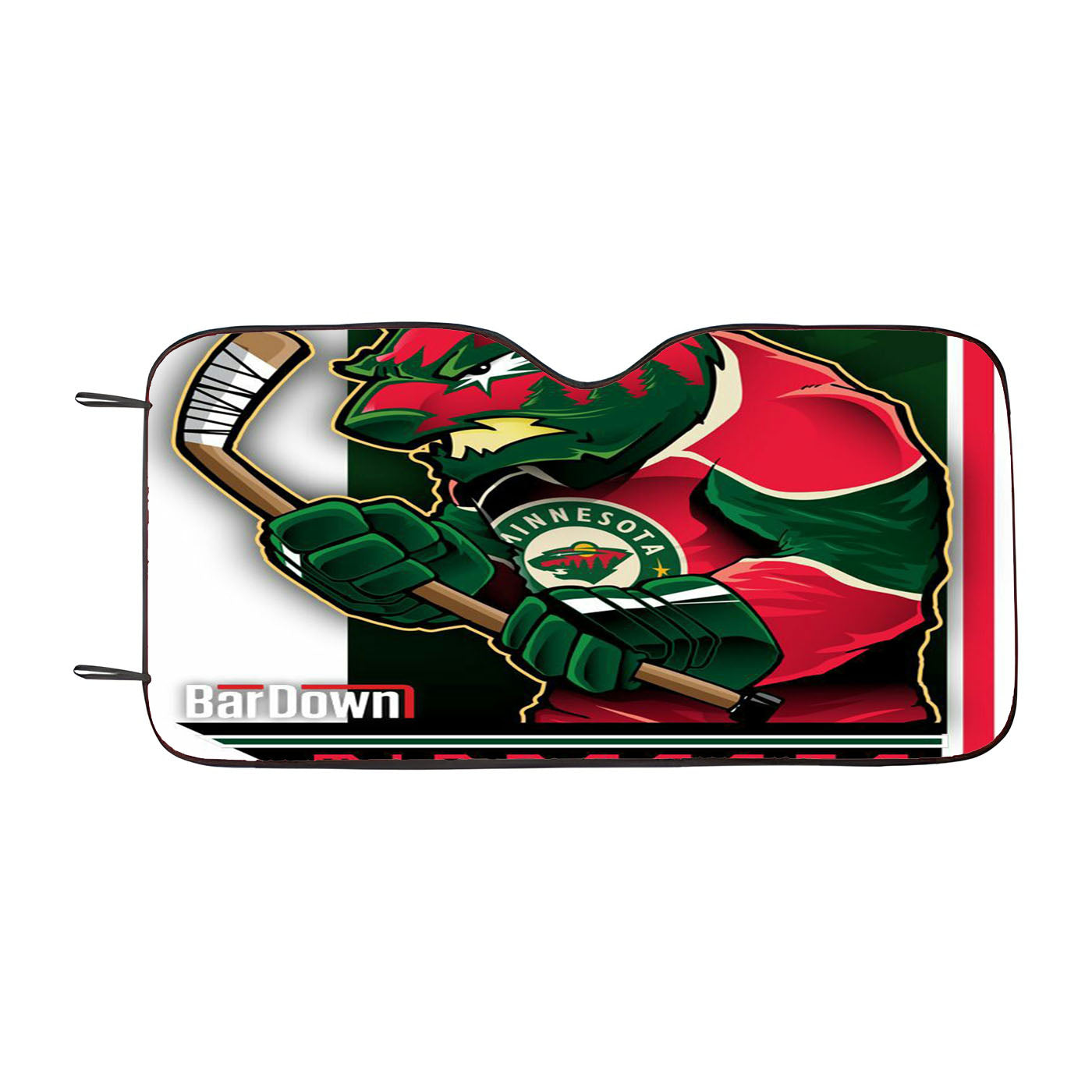Minnesota Wild Hockey Car Auto Sun Shade Windshield Cover