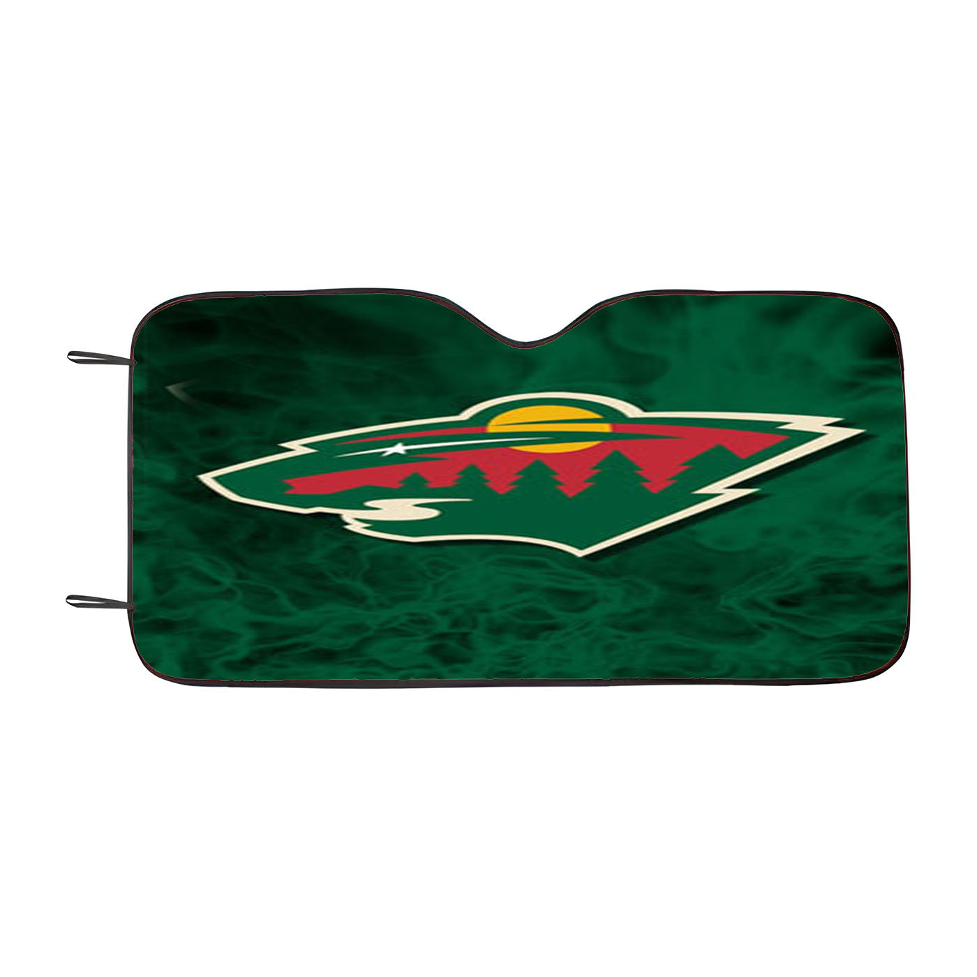Minnesota Wild Smoke Car Auto Sun Shade Windshield Cover