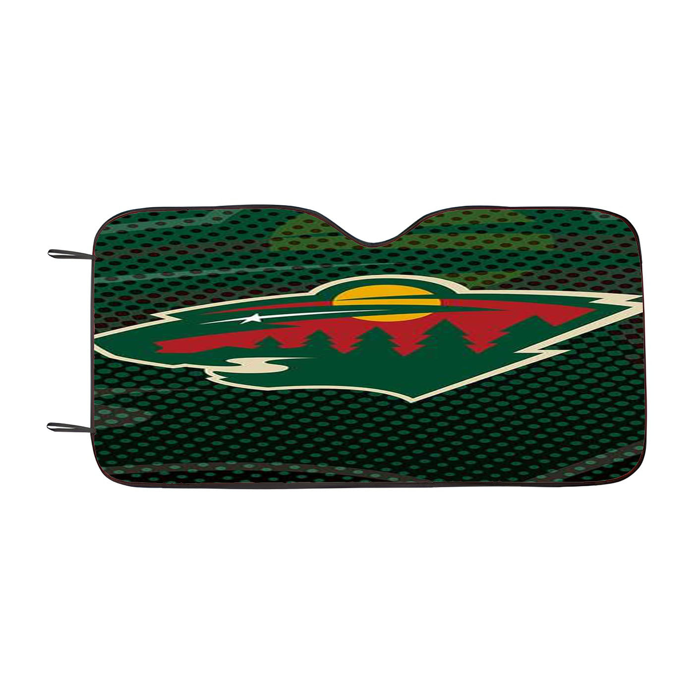 Minnesota Wild Symbol Car Auto Sun Shade Windshield Cover