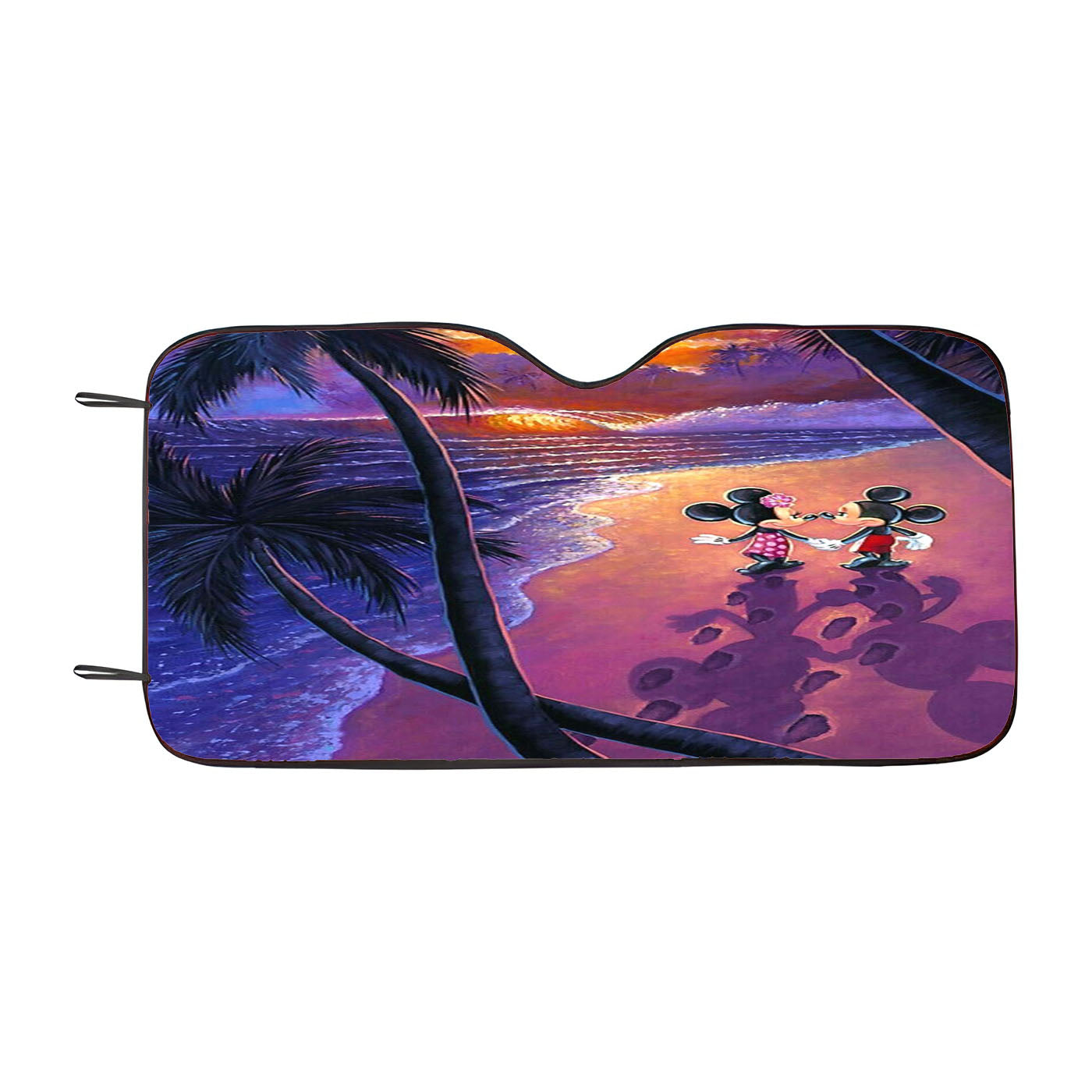 Minnie Mickey Mouse Romance Car Auto Sun Shade Windshield Cover