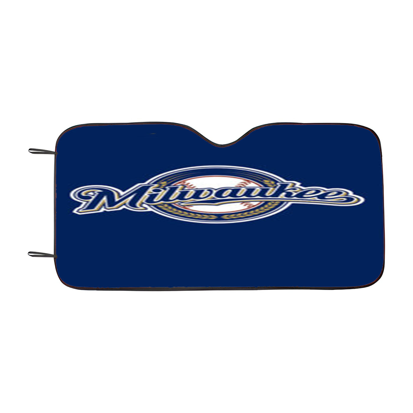 Mlb Milwaukee Brewers Car Auto Sun Shade Windshield Cover