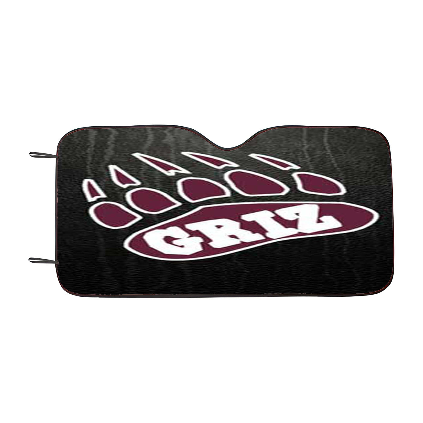 Montana Griz Logo On Texture Car Auto Sun Shade Windshield Cover