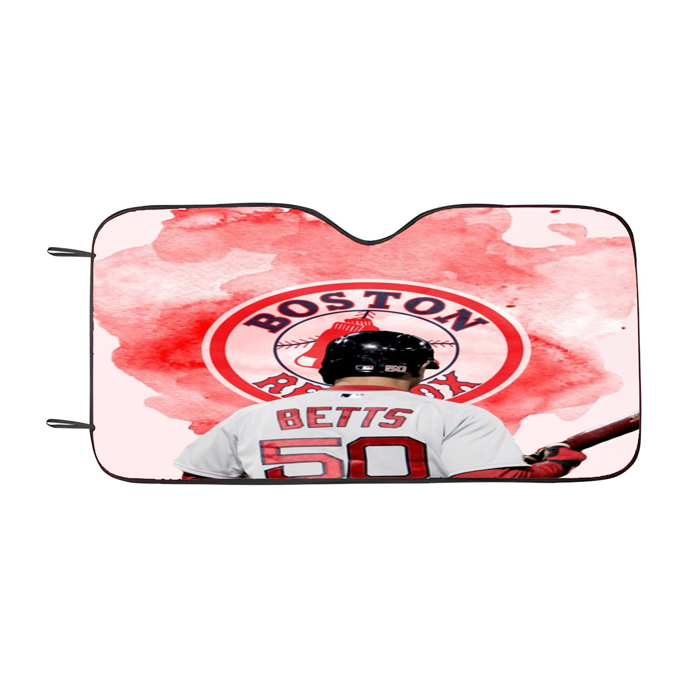 Mookie Betts Boston Red Sox Car Auto Sun Shade Windshield Cover