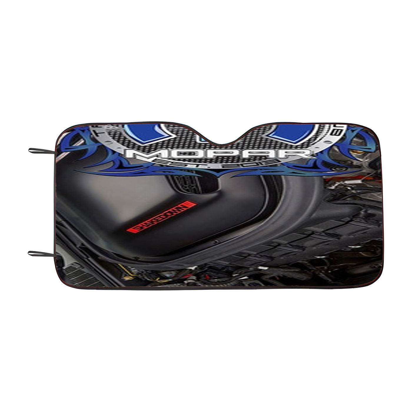 Mopar Crate Engine Car Auto Sun Shade Windshield Cover