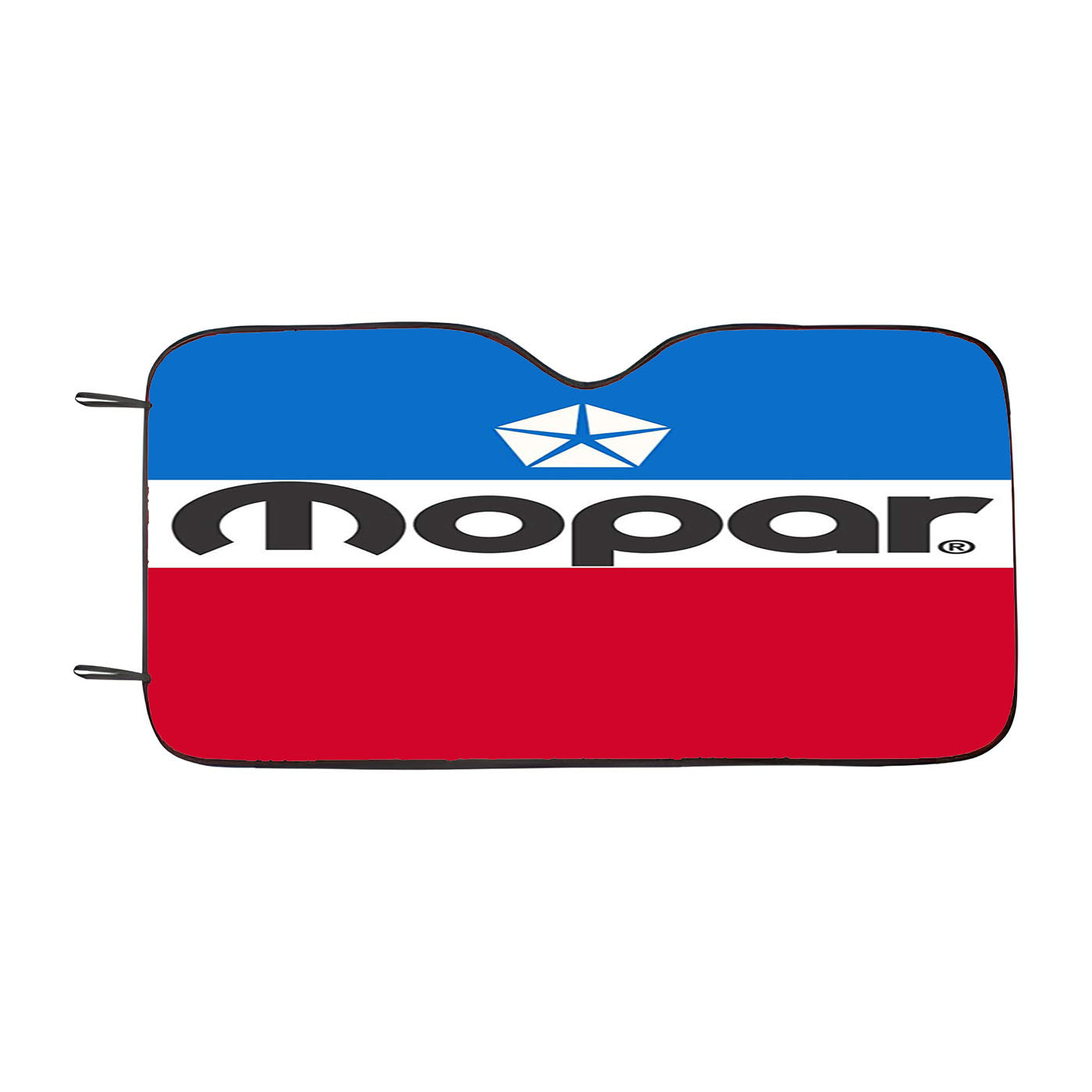 Mopar Flag Car Auto Sun Shade Windshield Cover