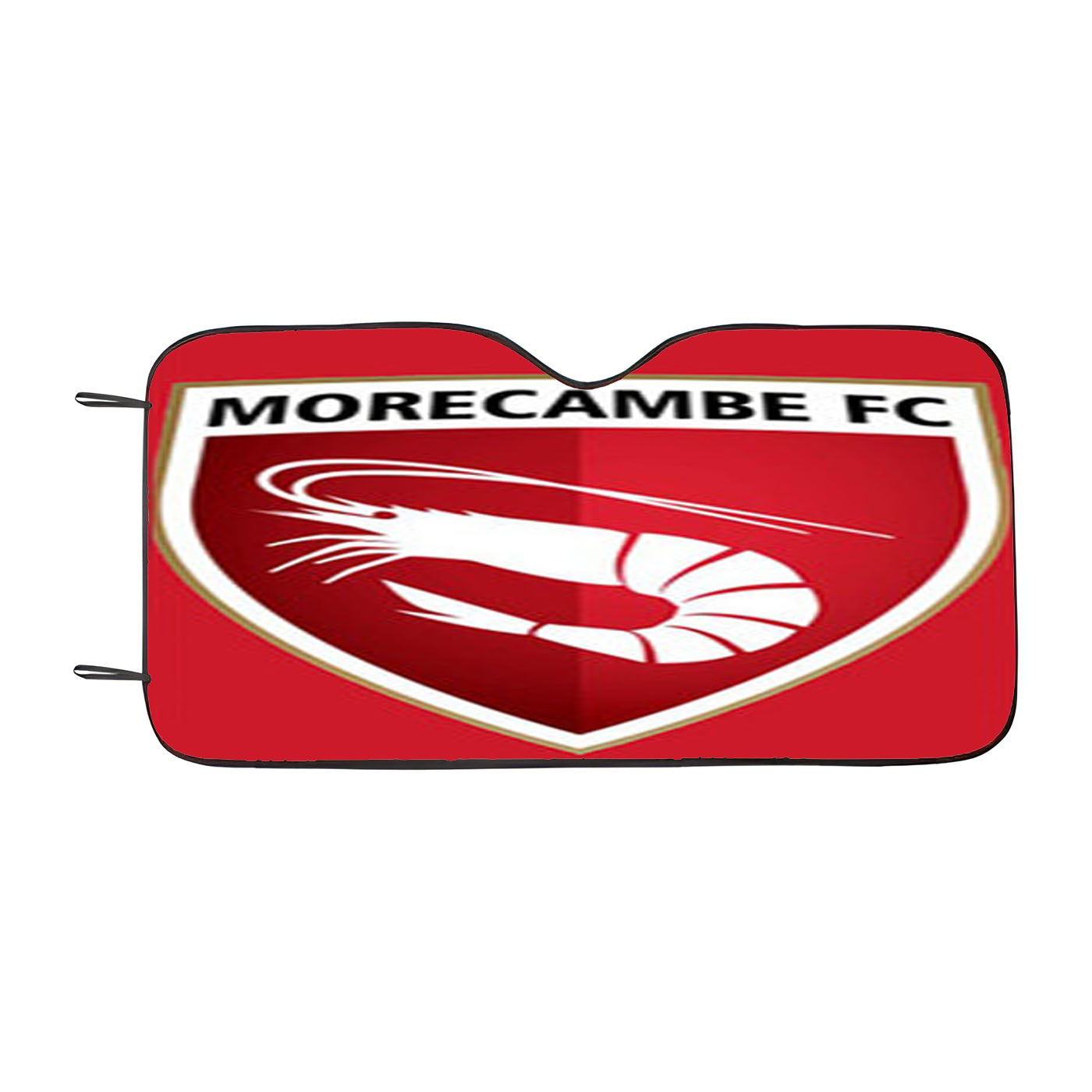 Morecambe Fc Logo Red Car Auto Sun Shade Windshield Cover