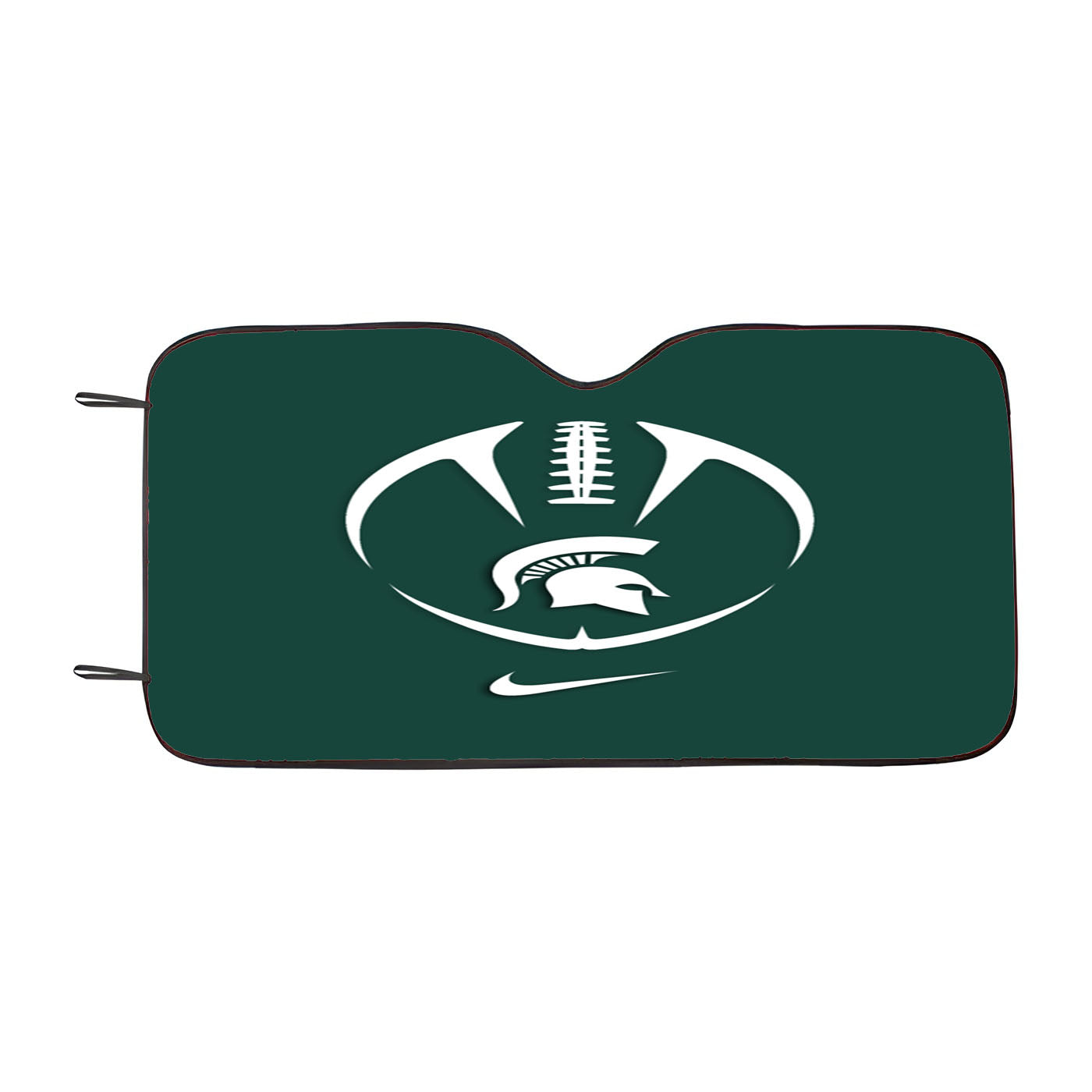 Msu Michigan State Spartan Car Auto Sun Shade Windshield Cover