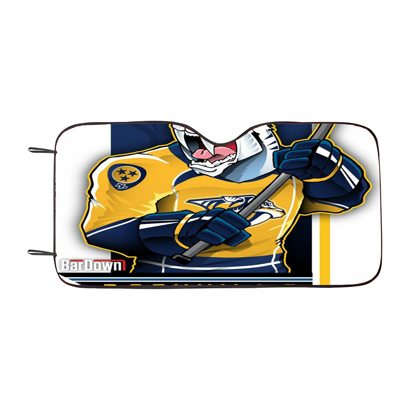 Nashville Predators Hockey Car Auto Sun Shade Windshield Cover