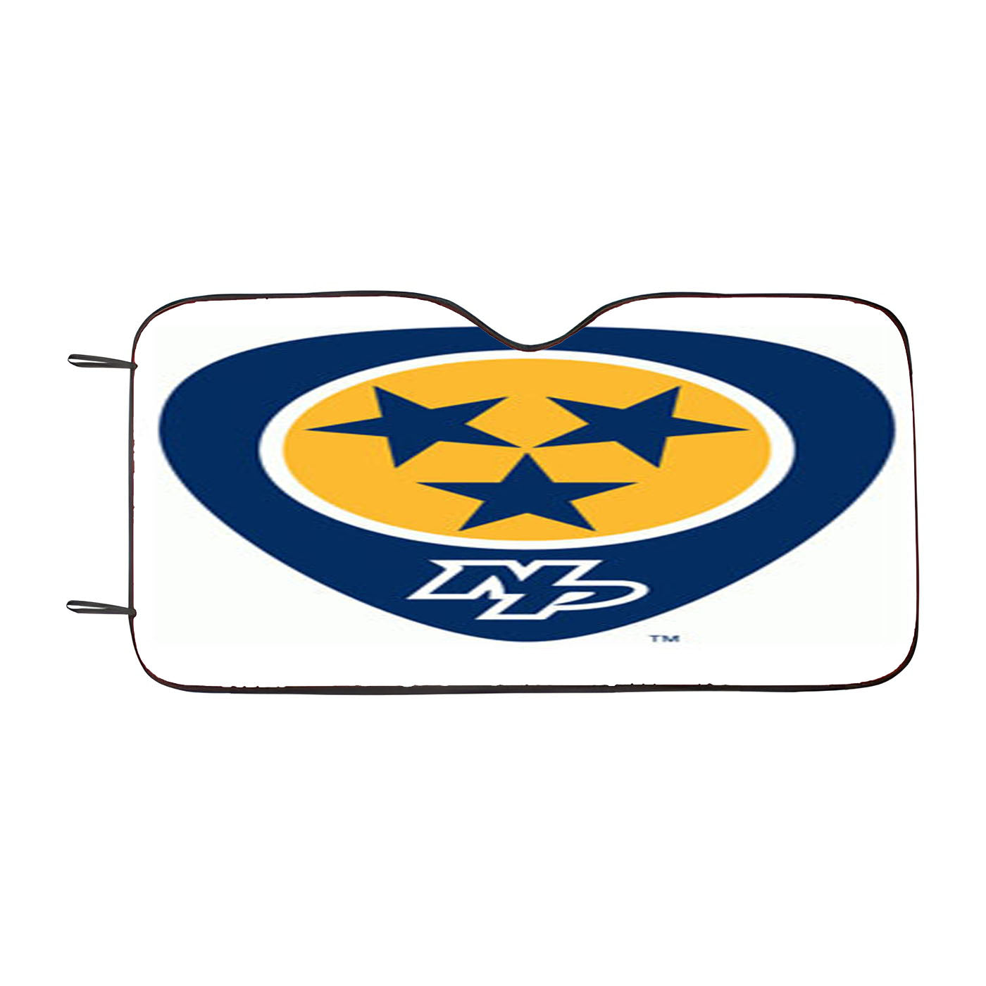 Nashville Predators Np Car Auto Sun Shade Windshield Cover