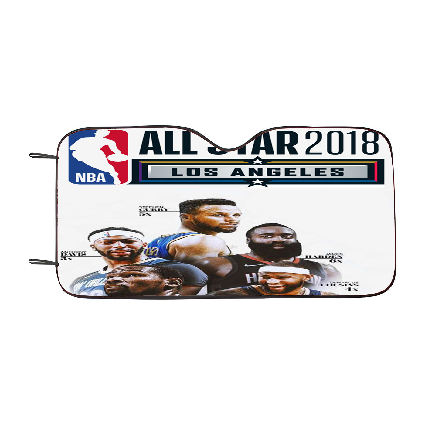 Nba All Star 2 Car Auto Sun Shade Windshield Cover
