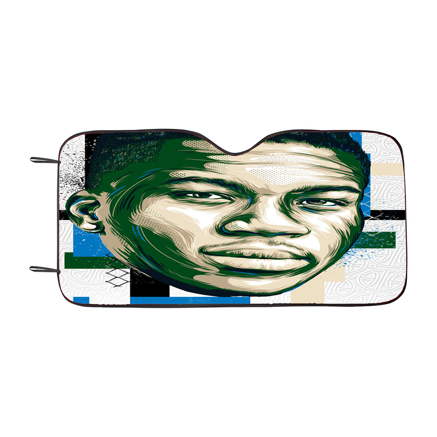 Nba All Star Giannis Antetokounmpo Car Auto Sun Shade Windshield Cover