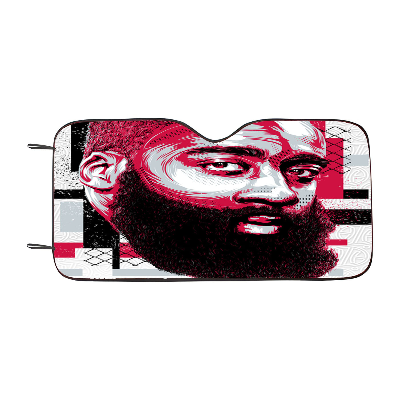 Nba All Star James Harden Car Auto Sun Shade Windshield Cover