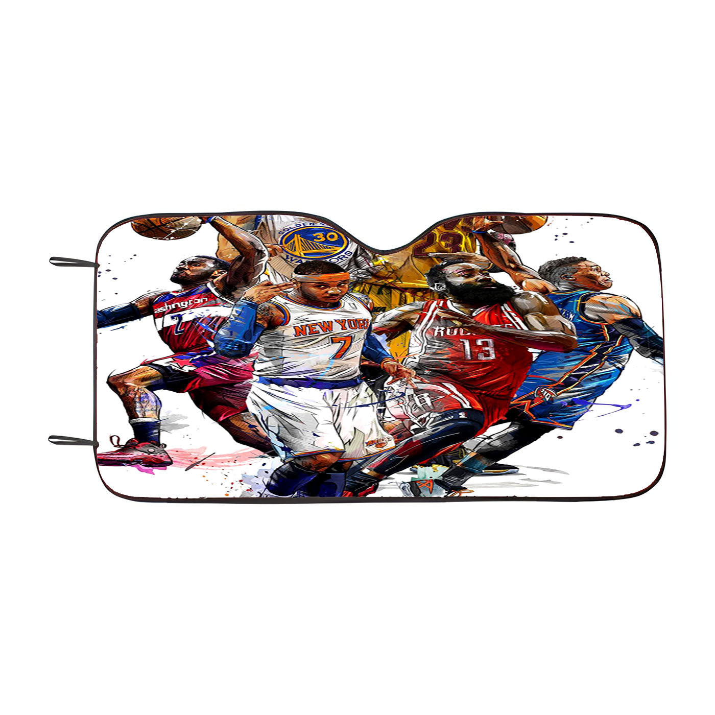 Nba Best Top Player Car Auto Sun Shade Windshield Cover
