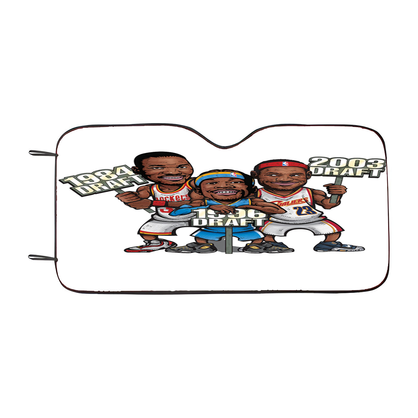 Nba Draft Basketball L Car Auto Sun Shade Windshield Cover