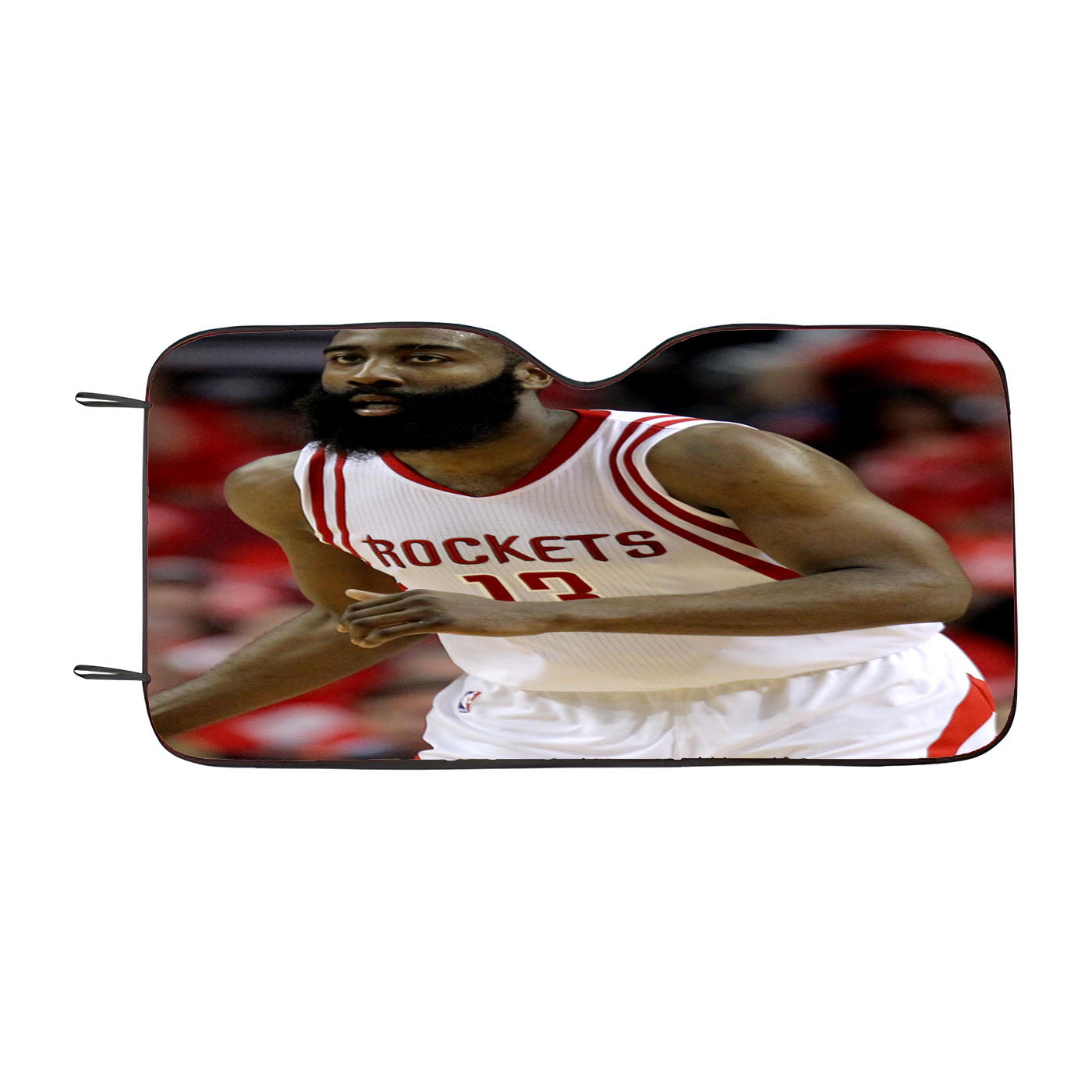 Nba Huston Rockets Car Auto Sun Shade Windshield Cover