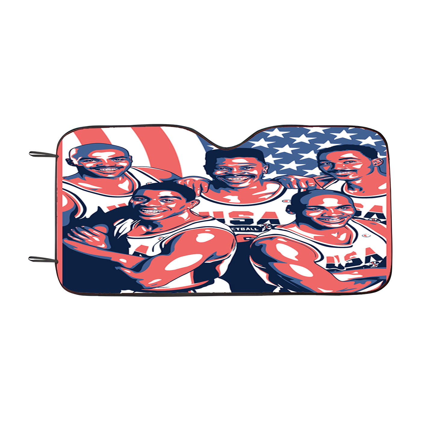 Nba Legend Allstar America Obey Car Auto Sun Shade Windshield Cover