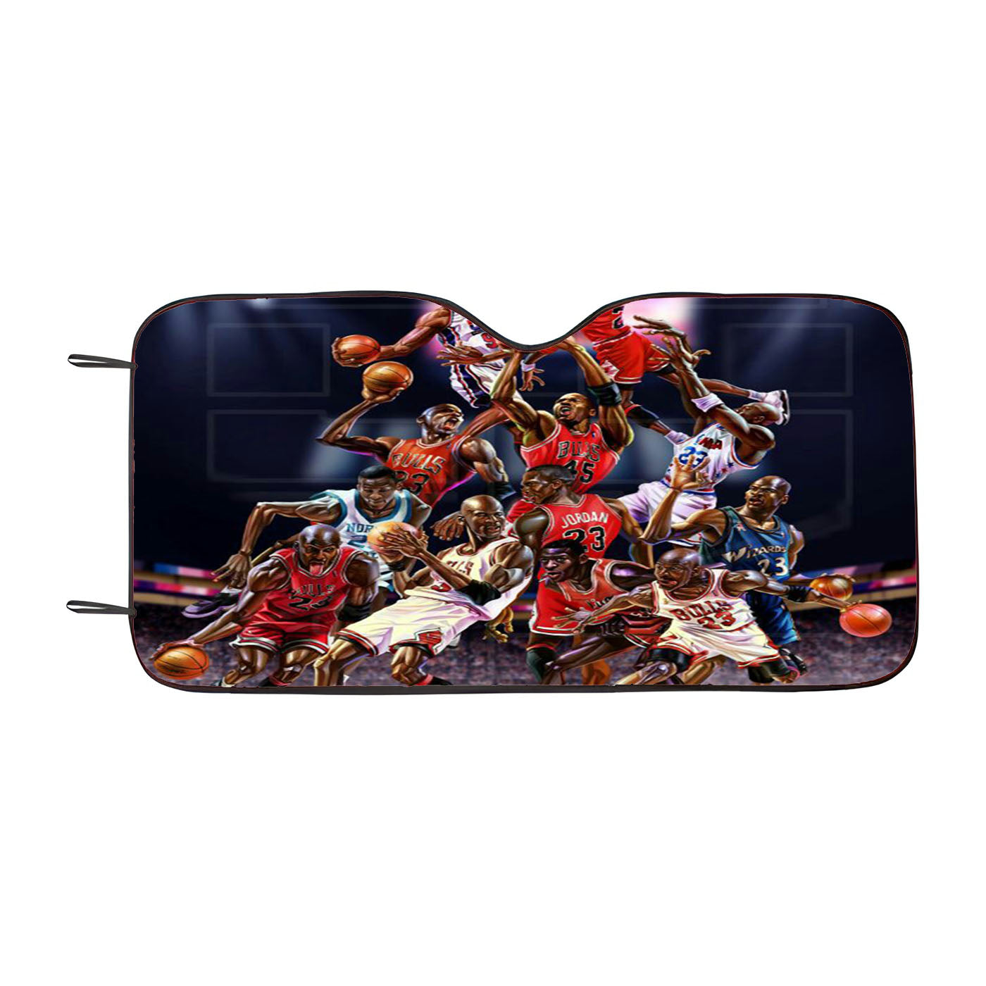 Nba Star Best Basket Ball Car Auto Sun Shade Windshield Cover