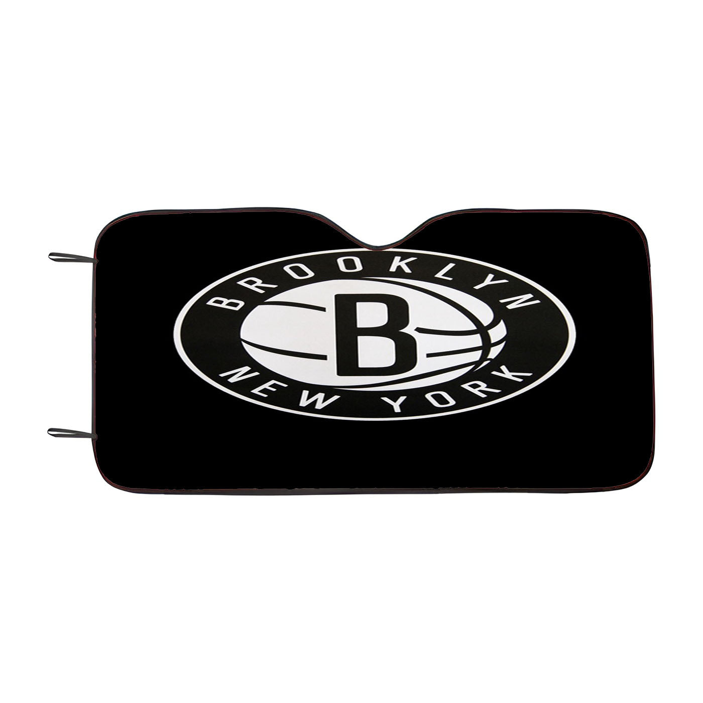 Nets Brooklyn New York Car Auto Sun Shade Windshield Cover