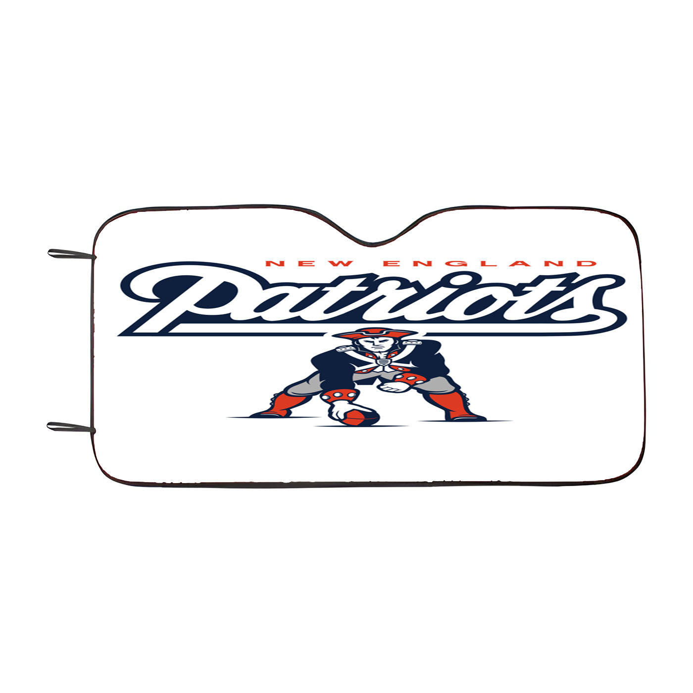 New England Patriots Car Auto Sun Shade Windshield Cover