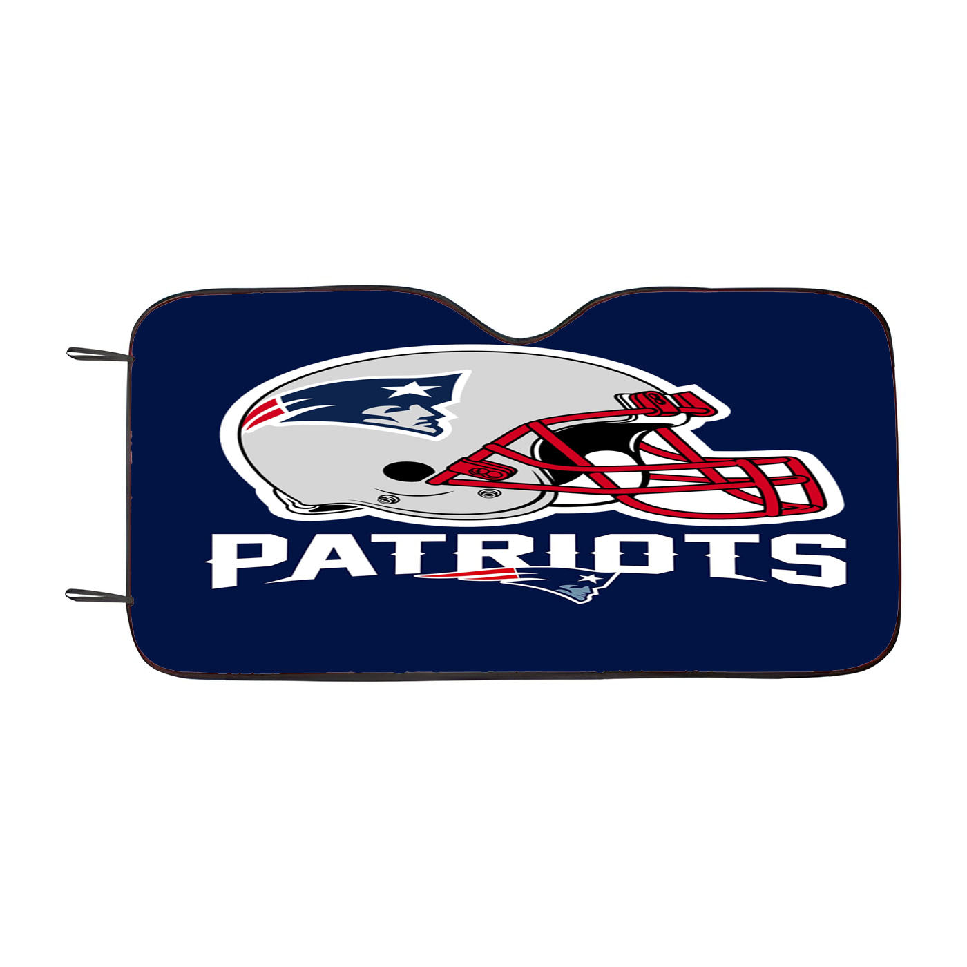New England Patriots Emblem Car Auto Sun Shade Windshield Cover