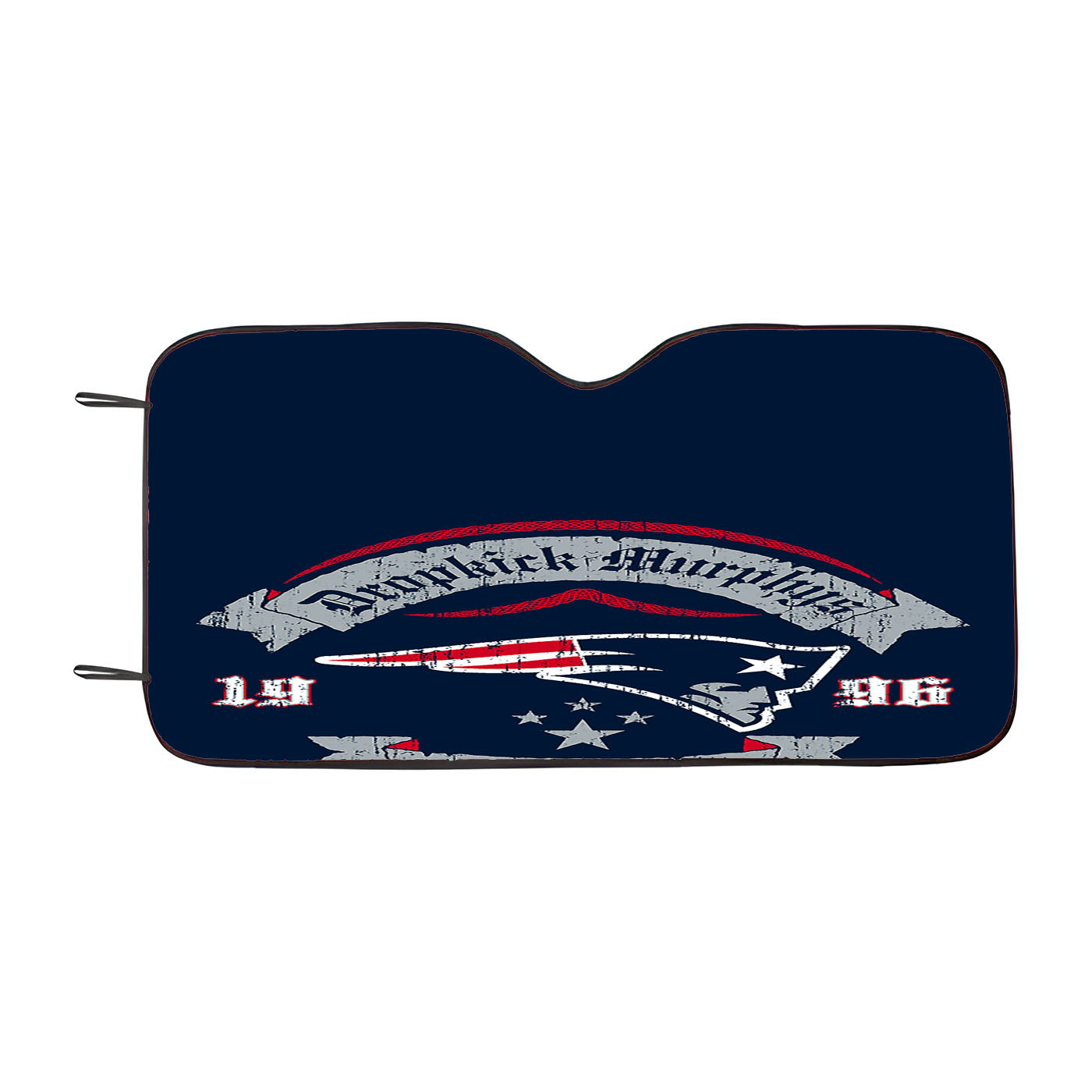New England Patriots Football Diamond Painting Car Auto Sun Shade Windshield Cover