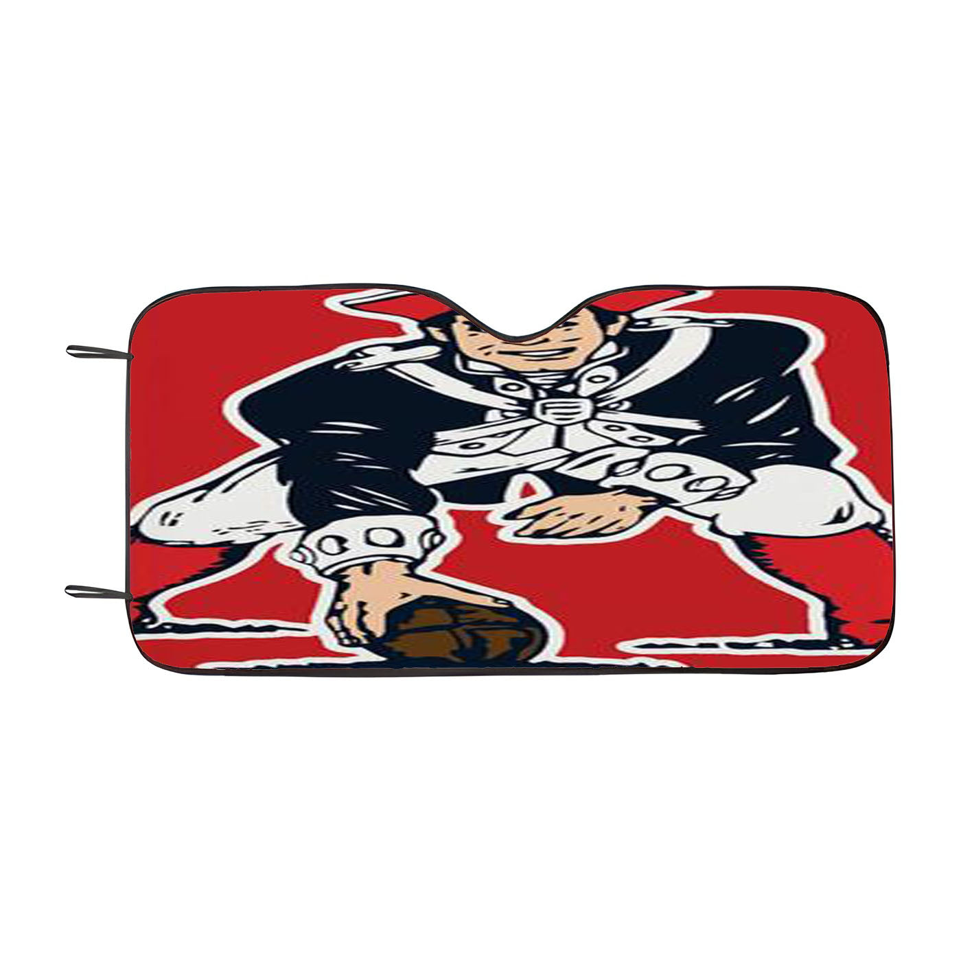 New England Patriots Logo 2 Car Auto Sun Shade Windshield Cover