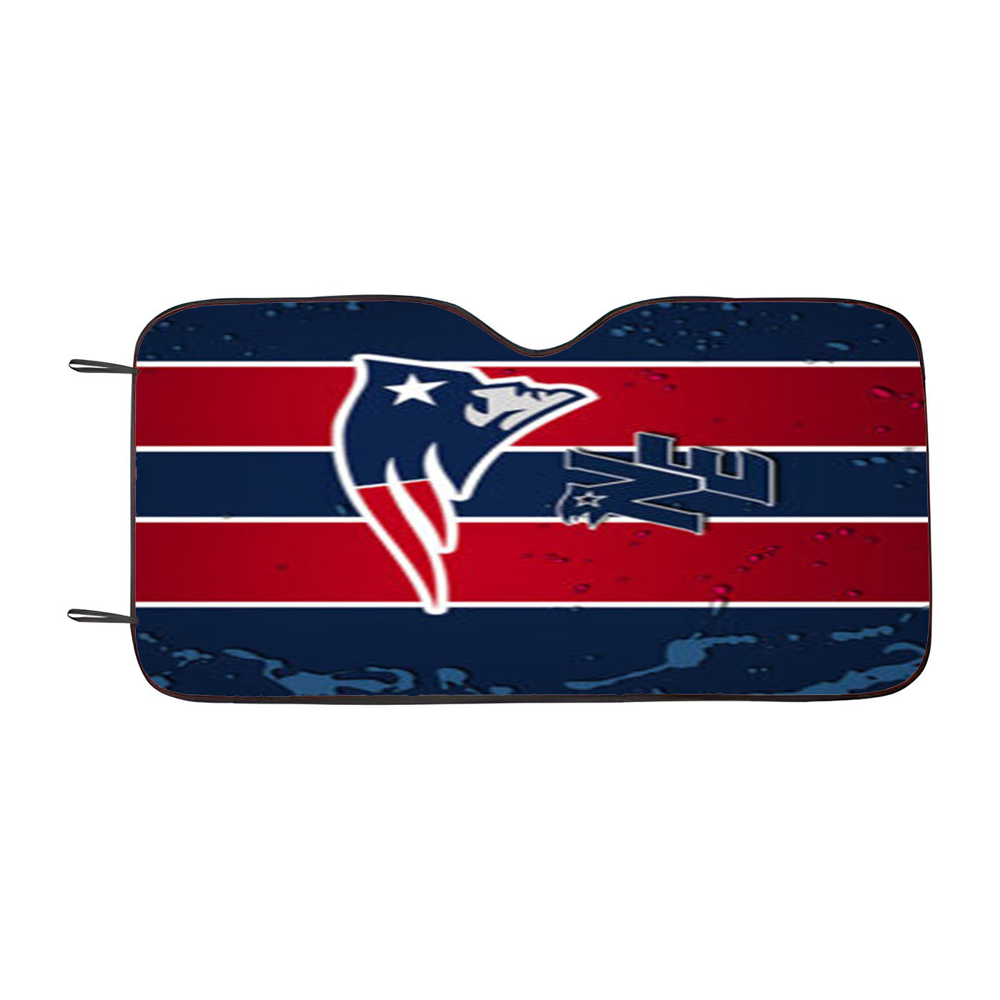 New England Patriots Nfl Car Auto Sun Shade Windshield Cover