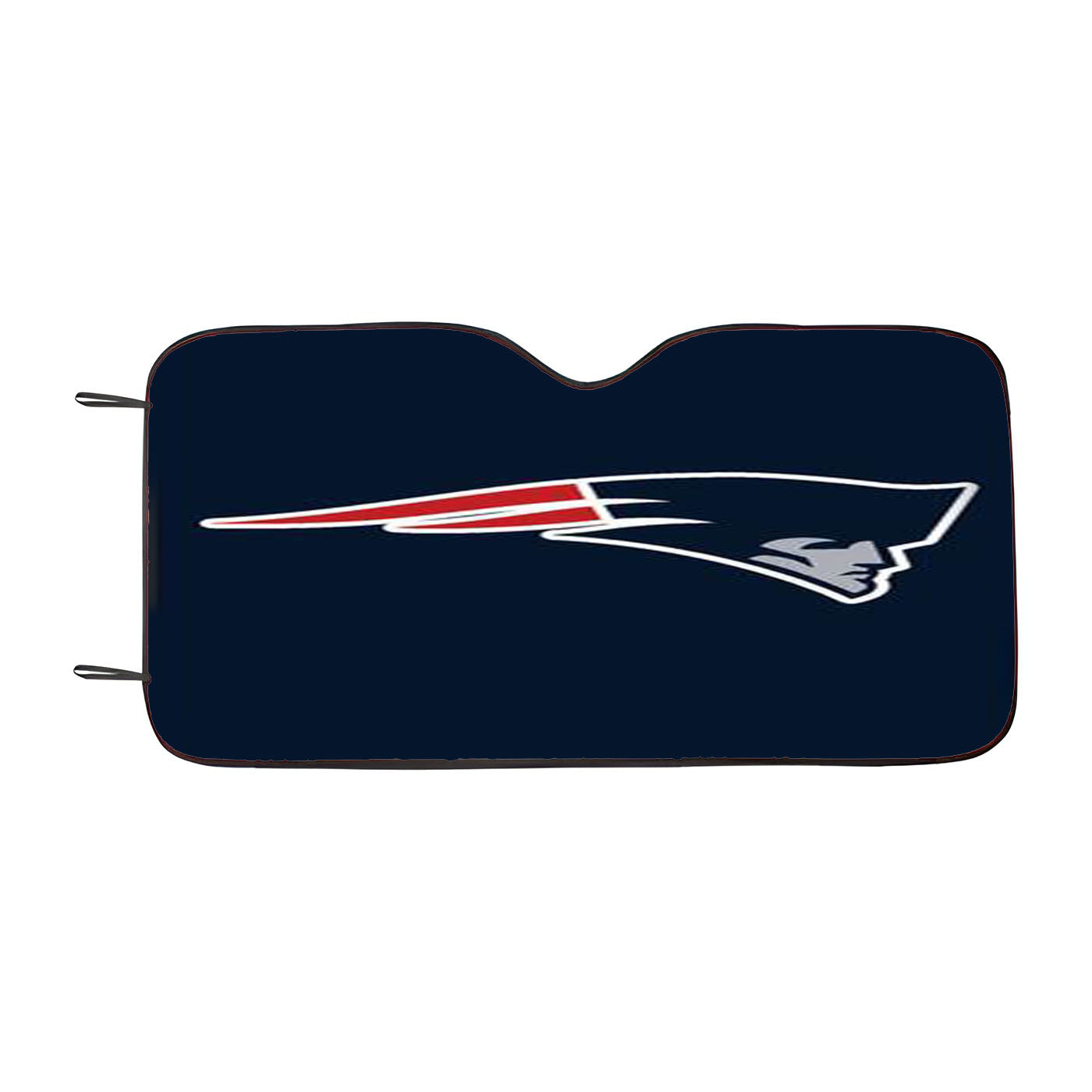New England Patriots Simple Logo Car Auto Sun Shade Windshield Cover