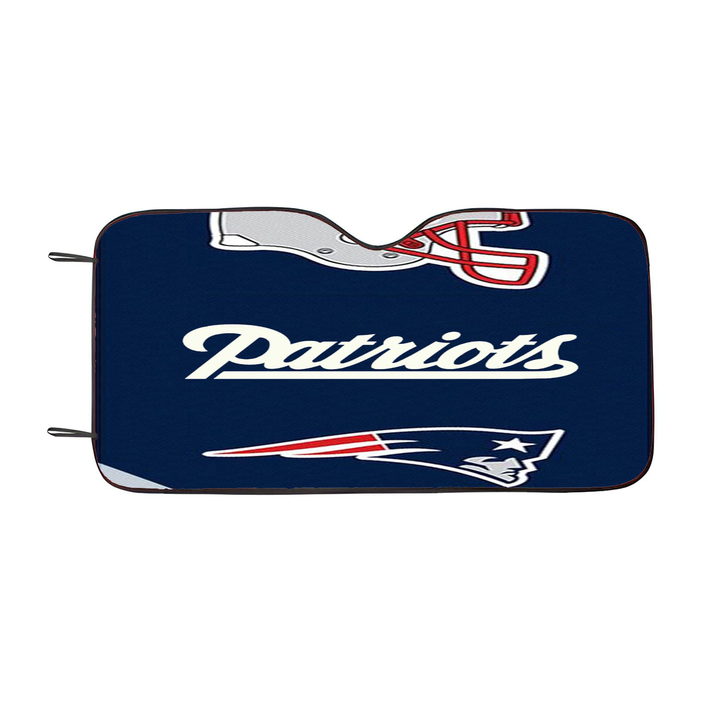 New England Patriots Wallpaper Car Auto Sun Shade Windshield Cover