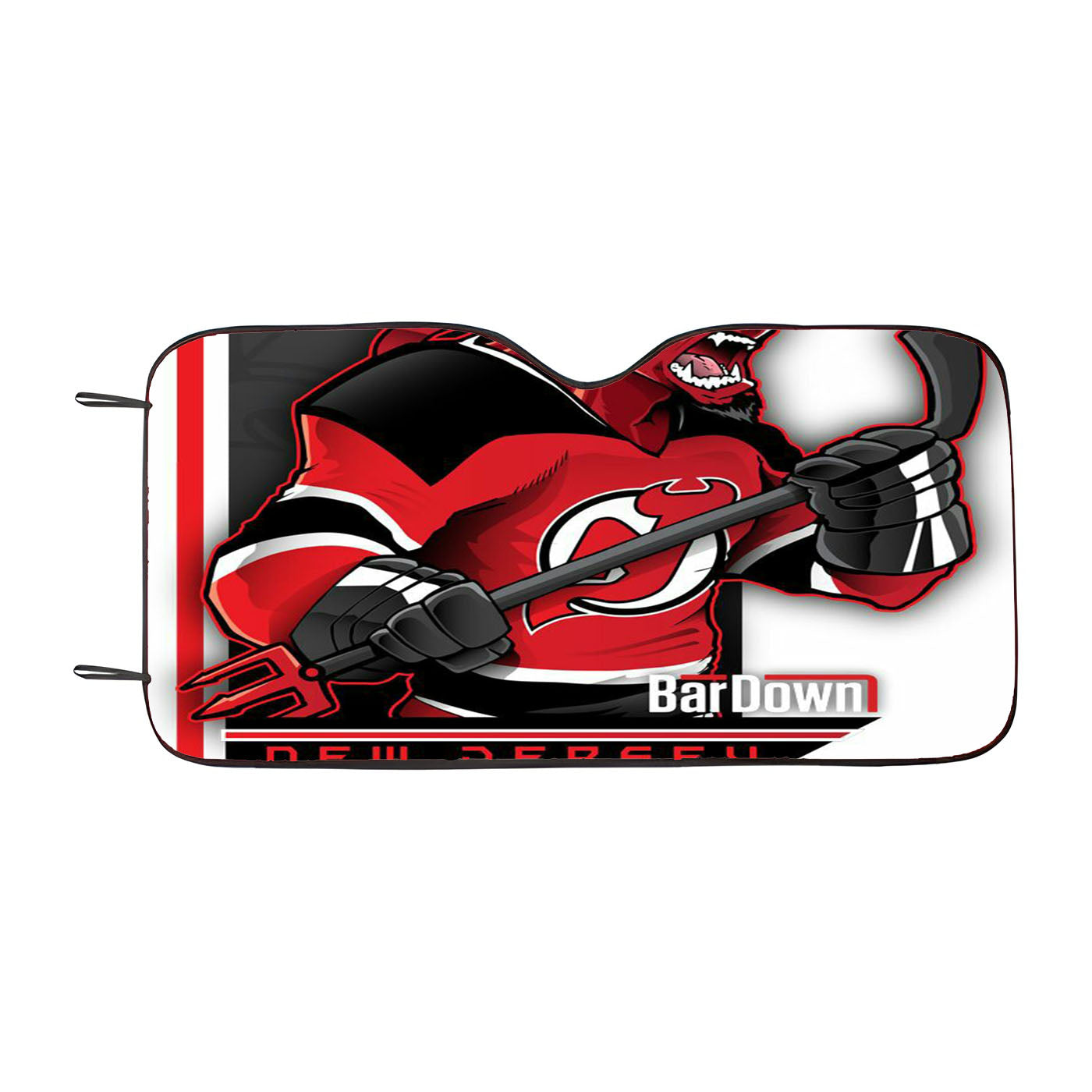 New Jersey Devils Car Auto Sun Shade Windshield Cover