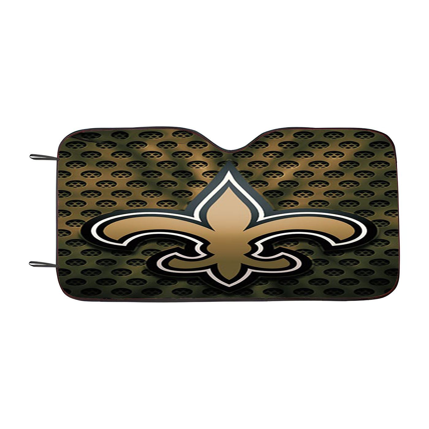 New Orleans Saints 2 Car Auto Sun Shade Windshield Cover