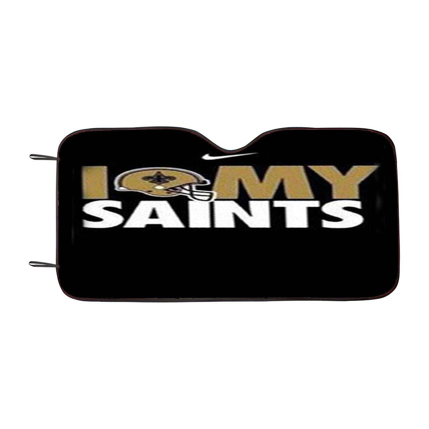 New Orleans Saints Helm Car Auto Sun Shade Windshield Cover