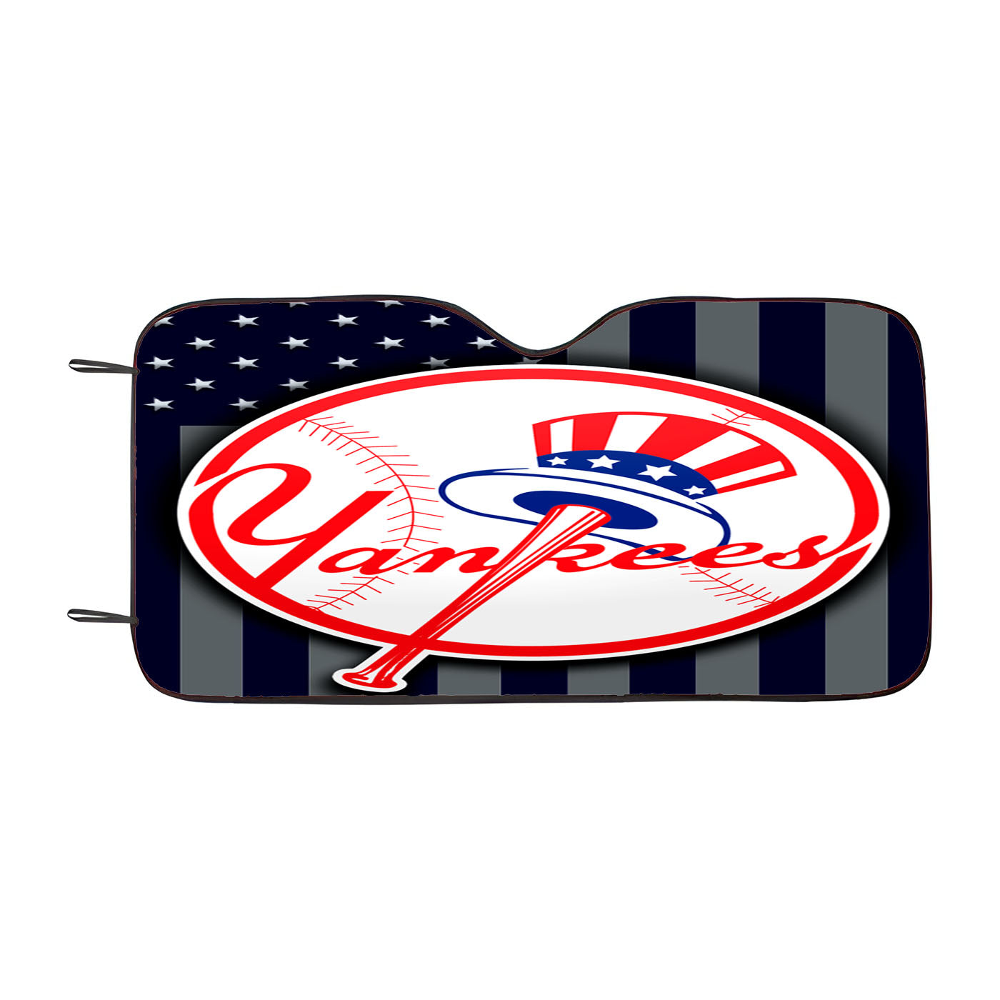 New Yankees Flag Car Auto Sun Shade Windshield Cover