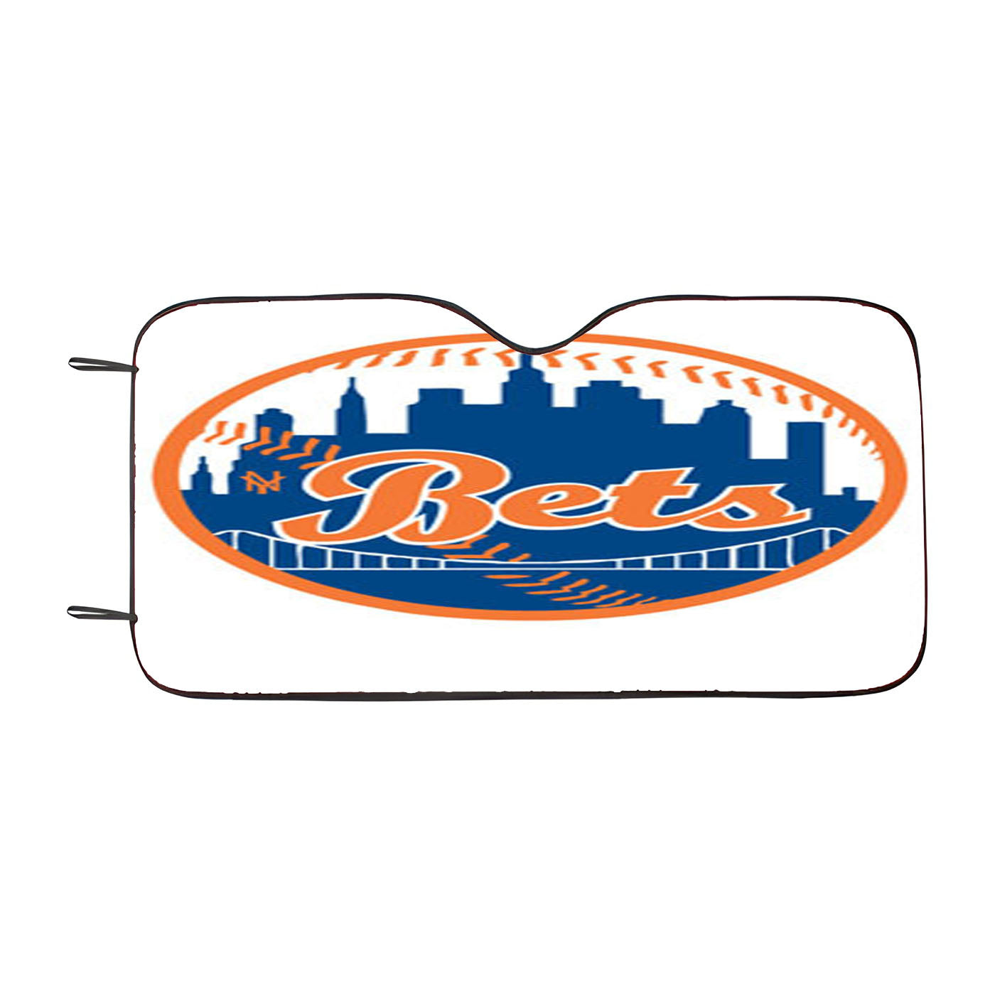 New York Bets Car Auto Sun Shade Windshield Cover