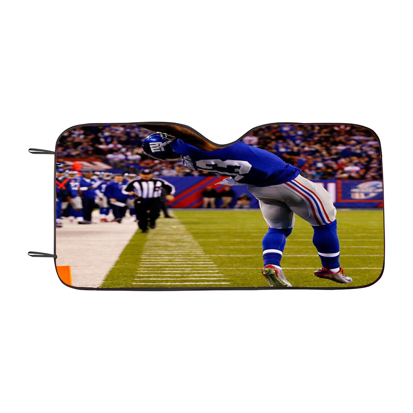 New York Giants Catch Car Auto Sun Shade Windshield Cover