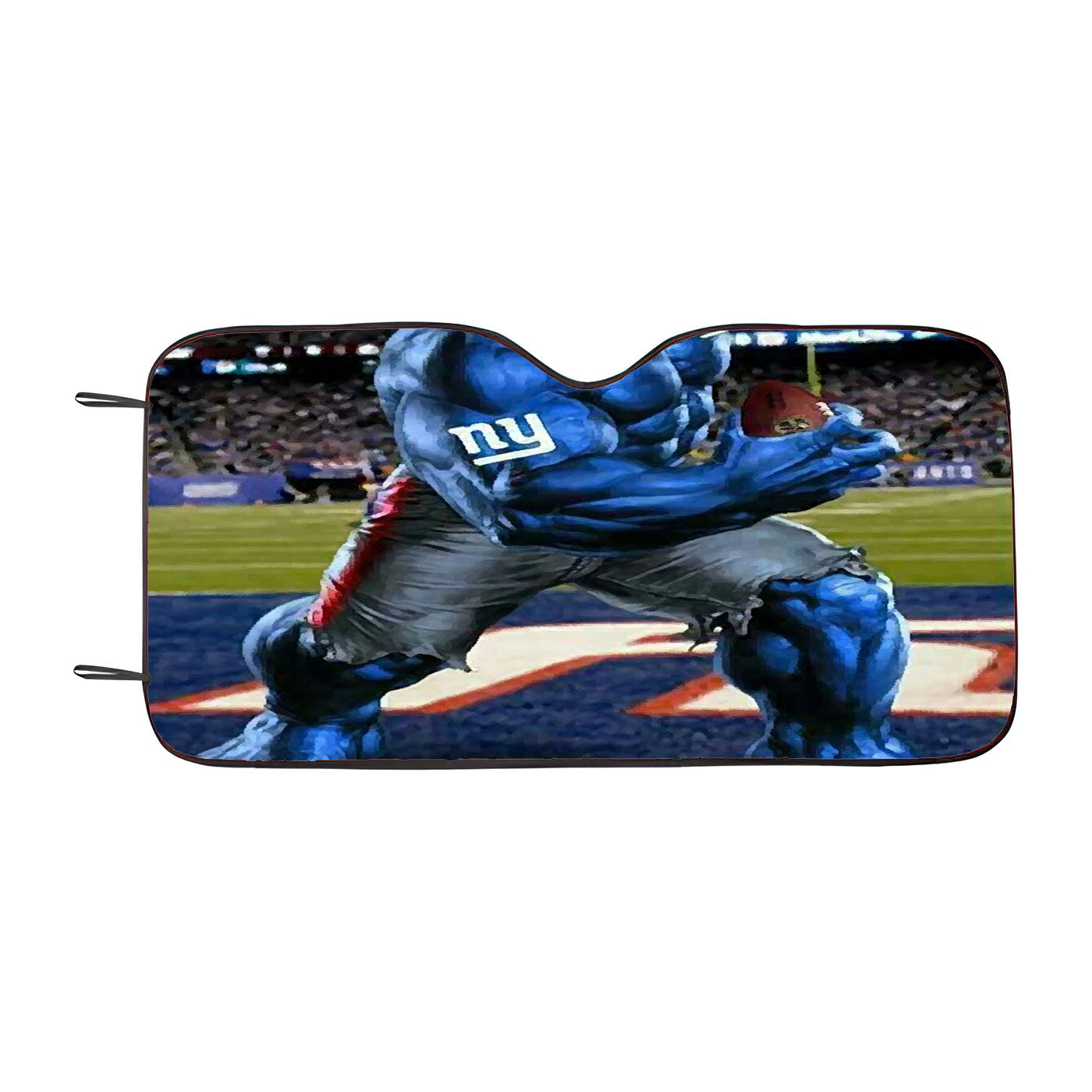 New York Giants Hulk Car Auto Sun Shade Windshield Cover