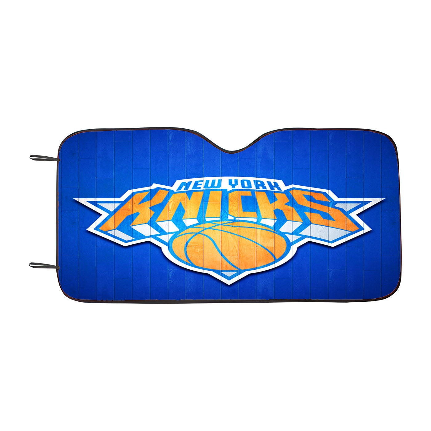 New York Knicks Hardwood 2 Car Auto Sun Shade Windshield Cover