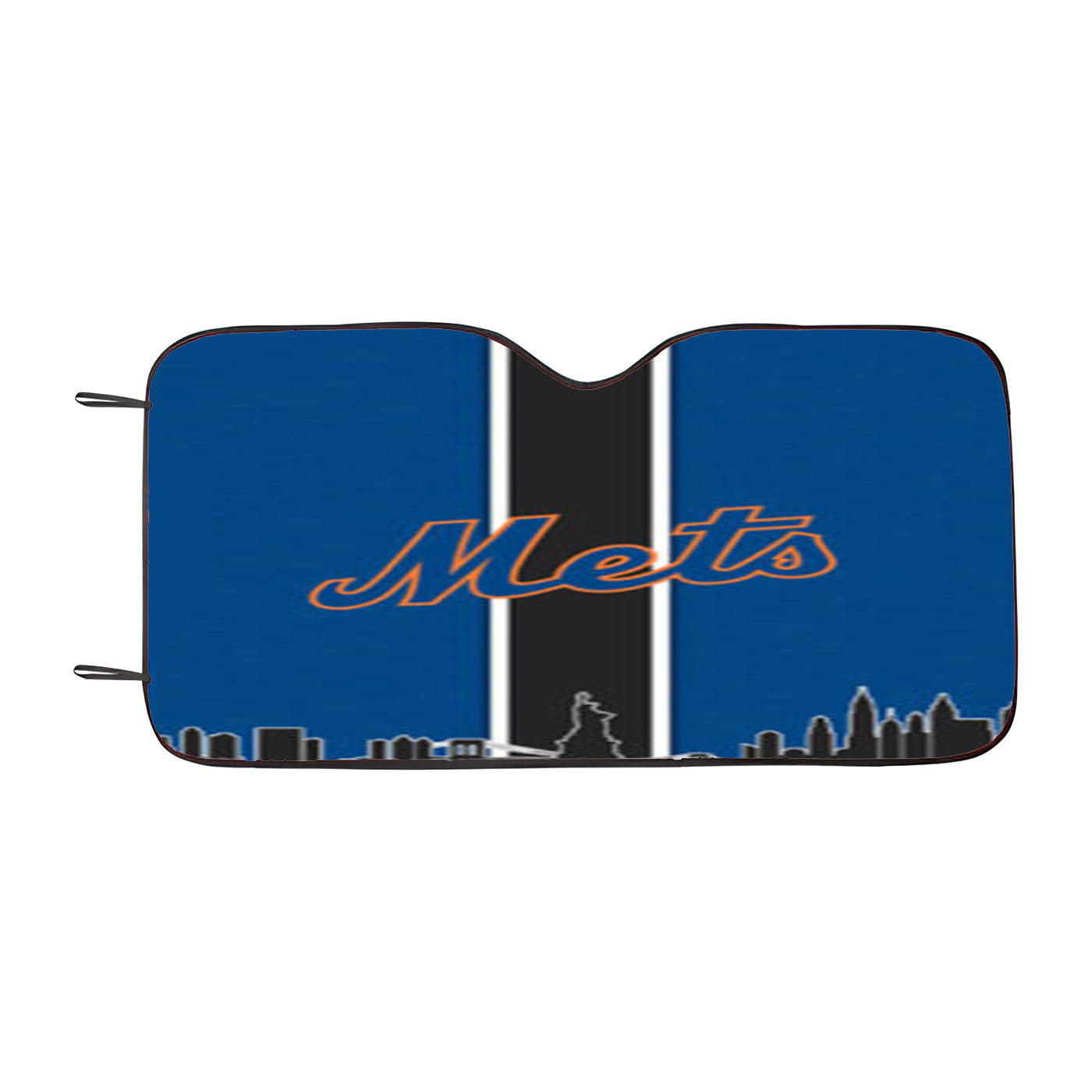 New York Mets Logo Car Auto Sun Shade Windshield Cover