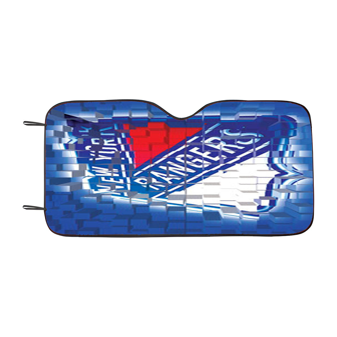 New York Rangers 3D Car Auto Sun Shade Windshield Cover