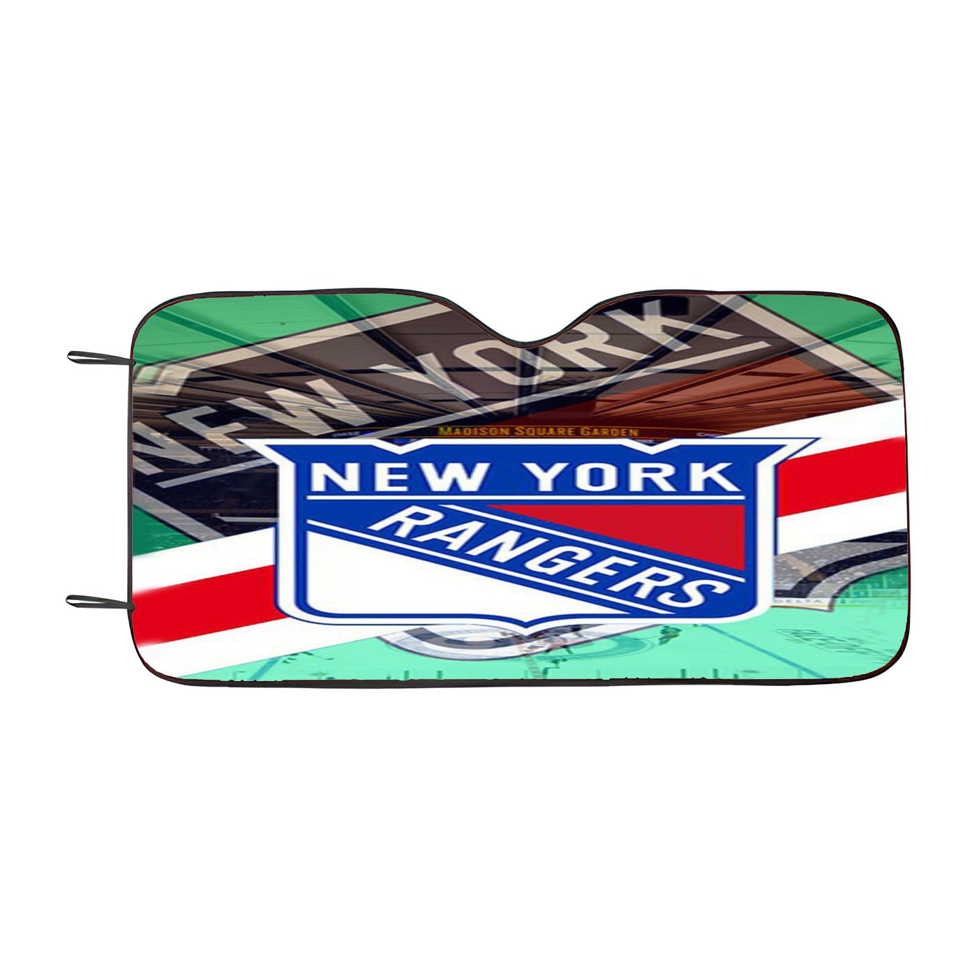 New York Rangers Std Car Auto Sun Shade Windshield Cover