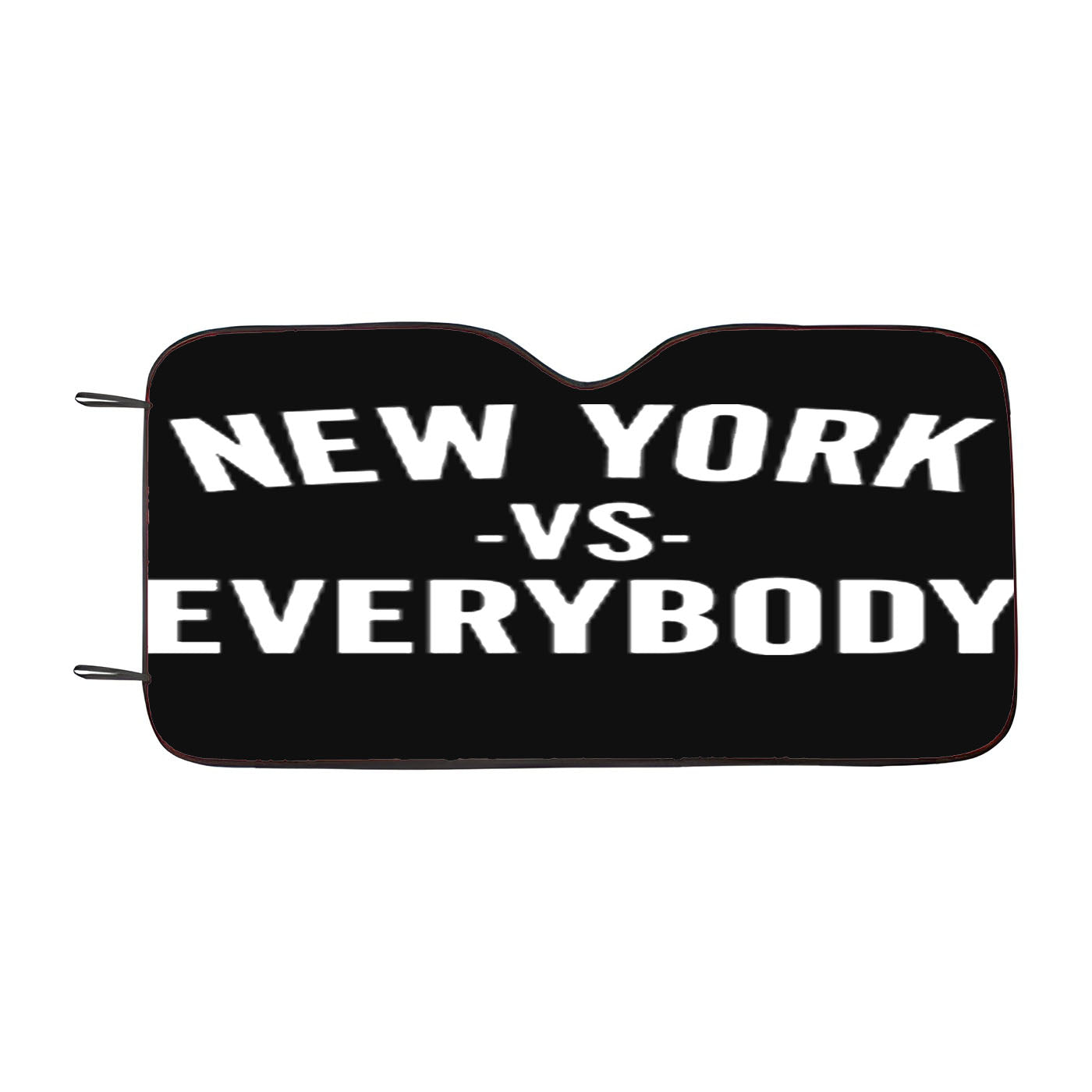 New York Vs. Everybody Car Auto Sun Shade Windshield Cover
