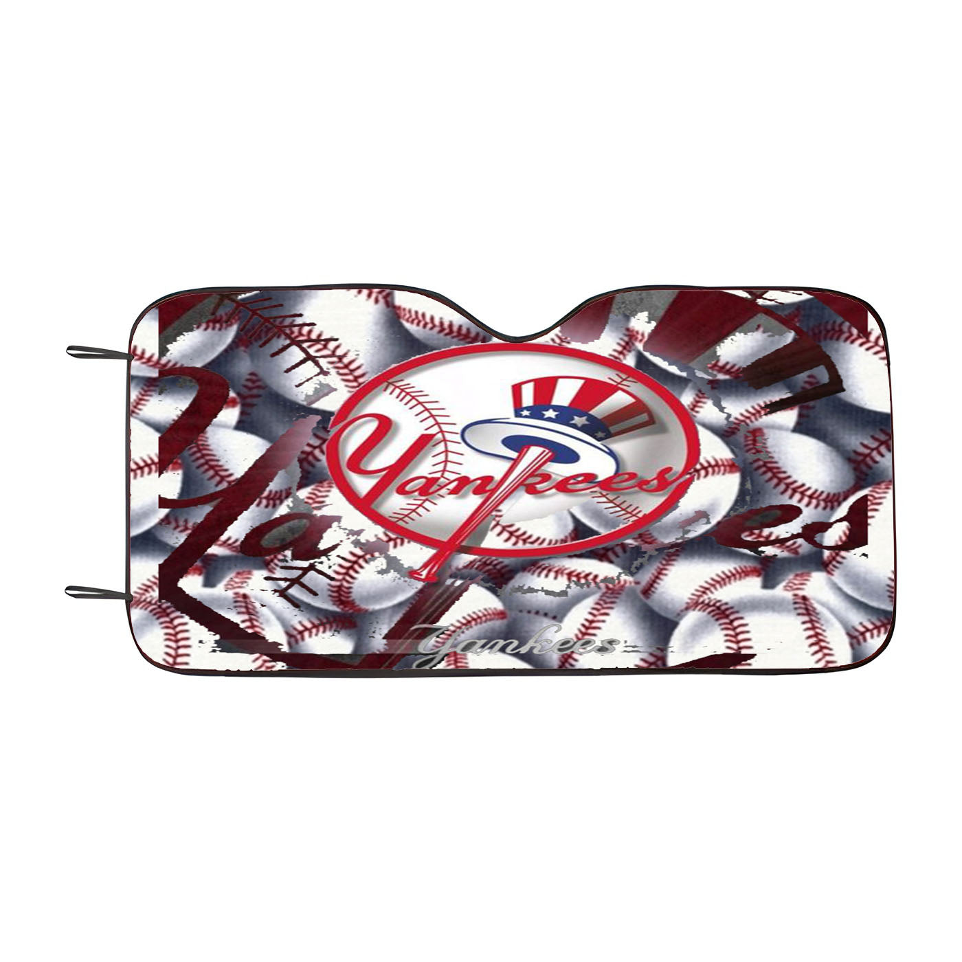 New York Yankees 4 Car Auto Sun Shade Windshield Cover