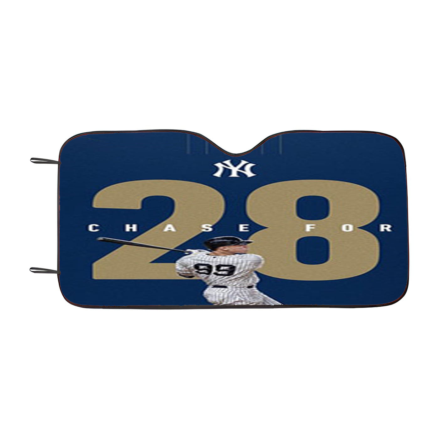 New York Yankees Chase Car Auto Sun Shade Windshield Cover