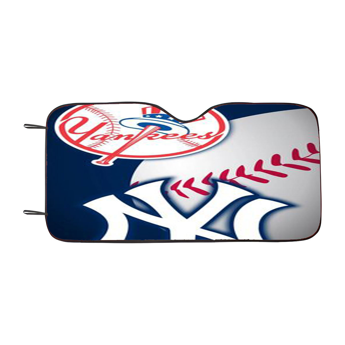 New York Yankees Logo Car Auto Sun Shade Windshield Cover