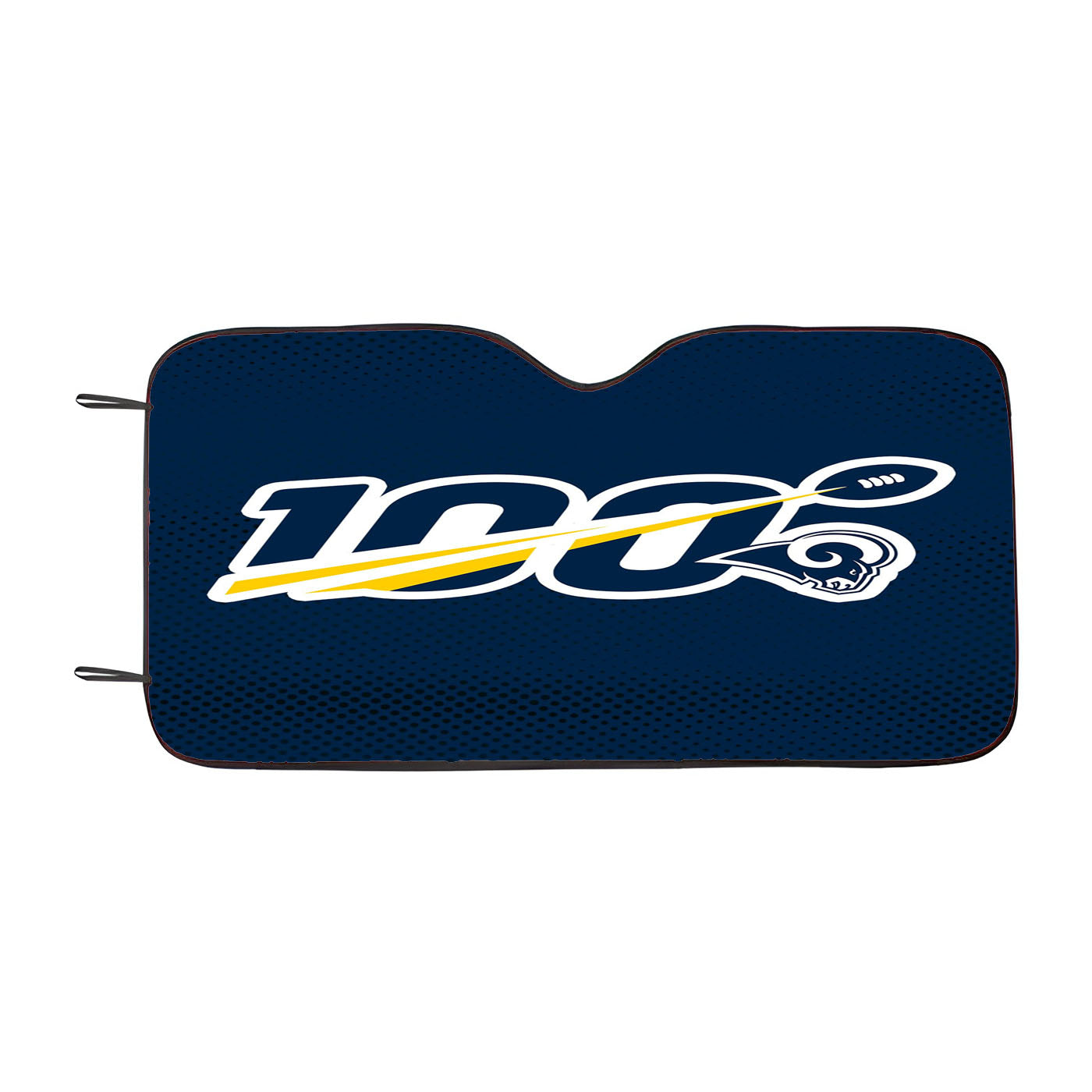 Nfl 100Th Los Angeles Rams Wallpapers Car Auto Sun Shade Windshield Cover