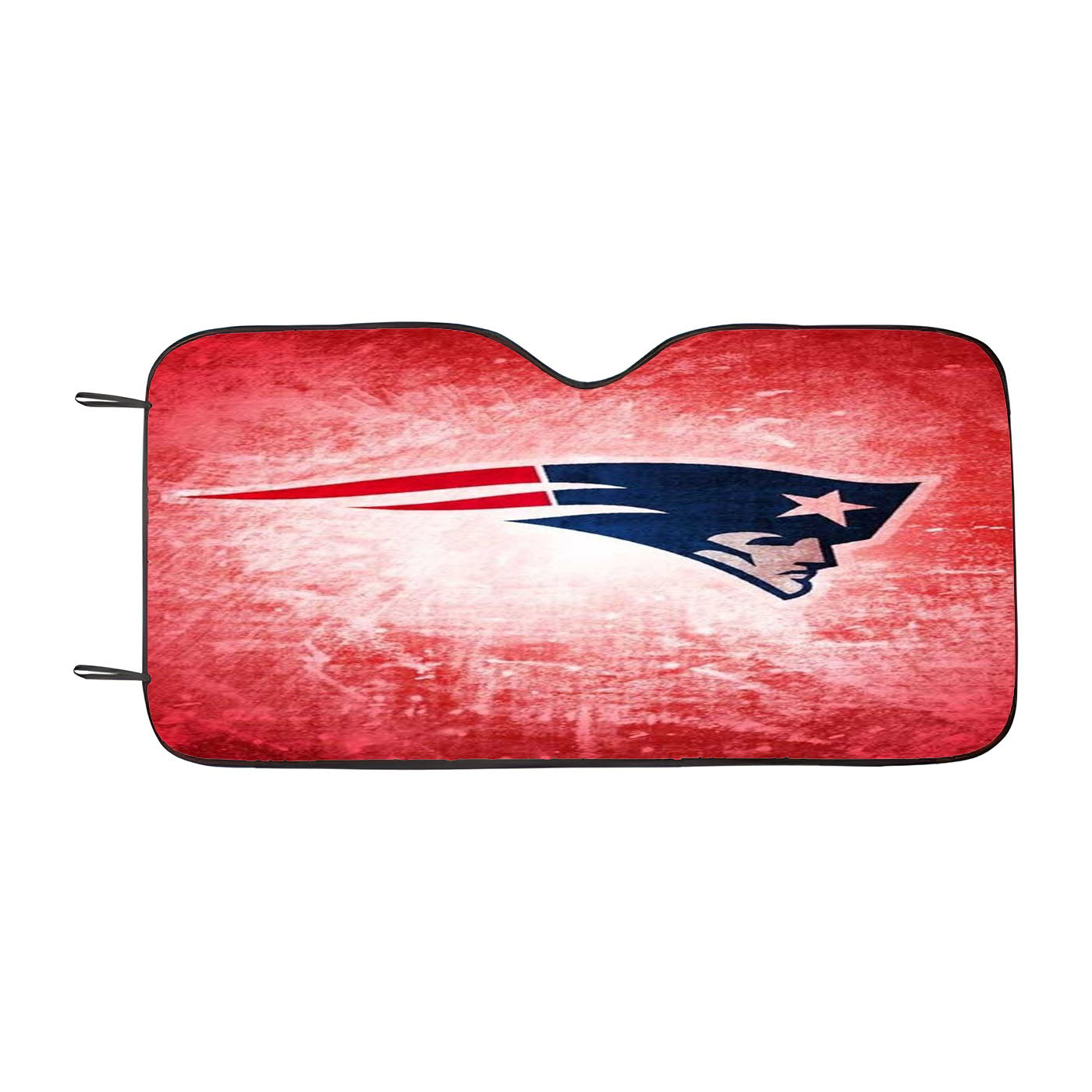Nfl In Red Background Car Auto Sun Shade Windshield Cover