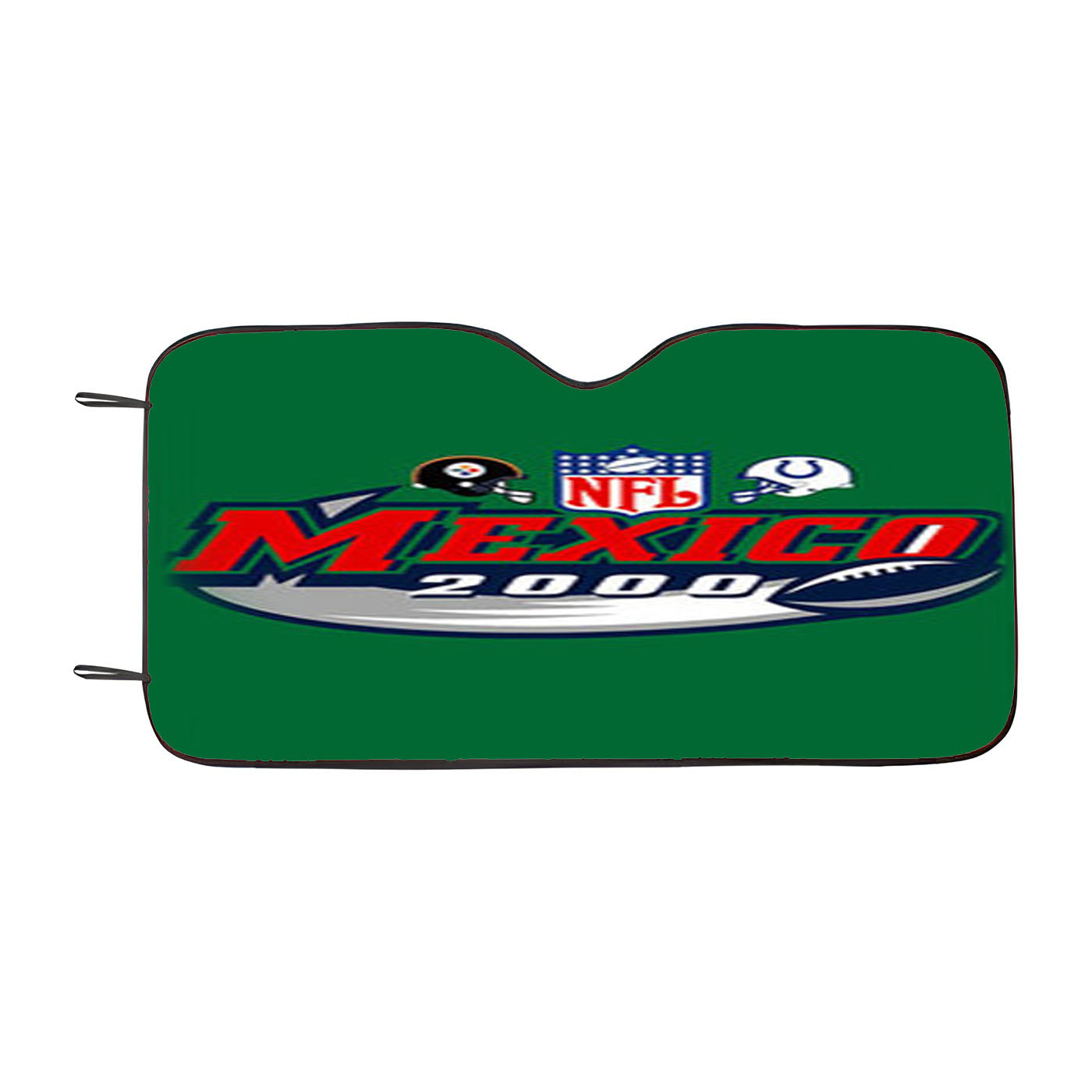 Nfl Mexico 2000 Green Car Auto Sun Shade Windshield Cover