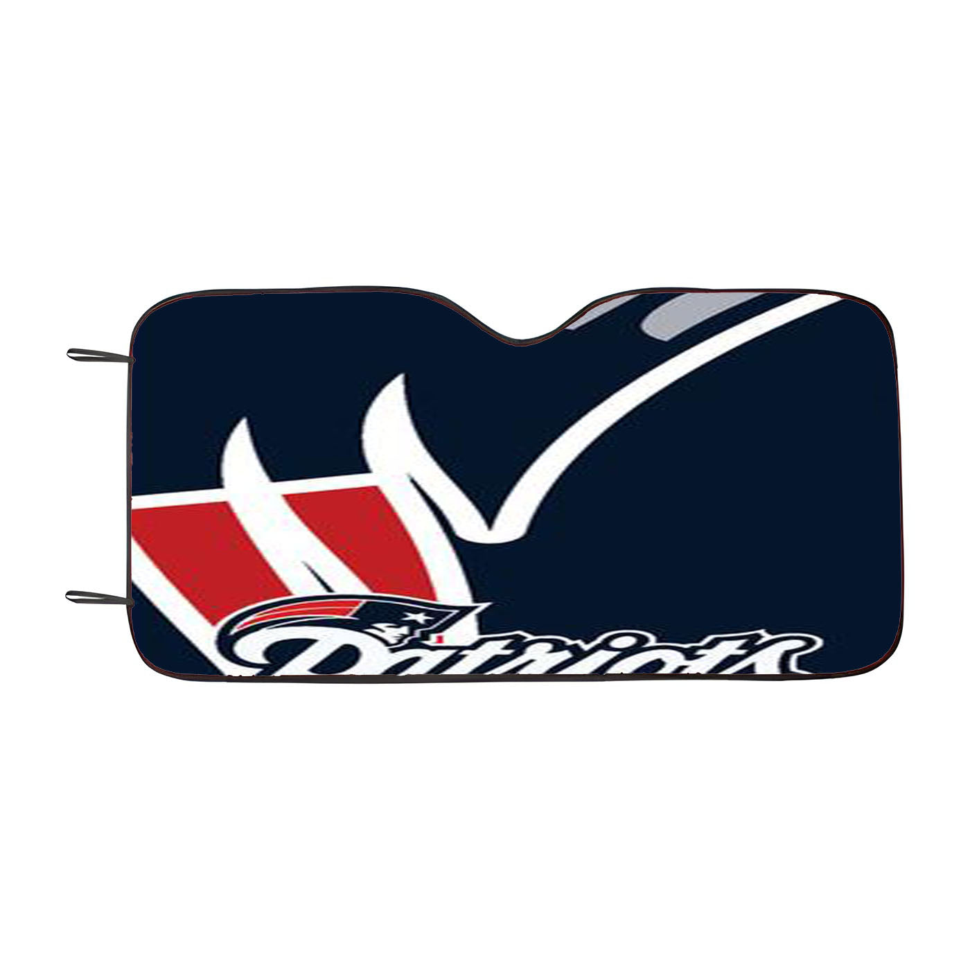 Nfl New England Patriots Logo Car Auto Sun Shade Windshield Cover