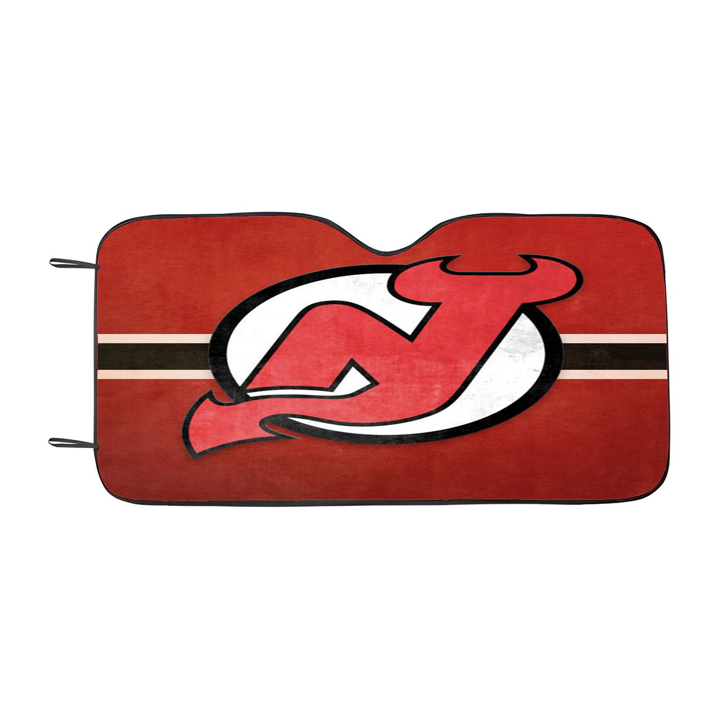 Nhl New Jersey Devils Sport Logo Car Auto Sun Shade Windshield Cover